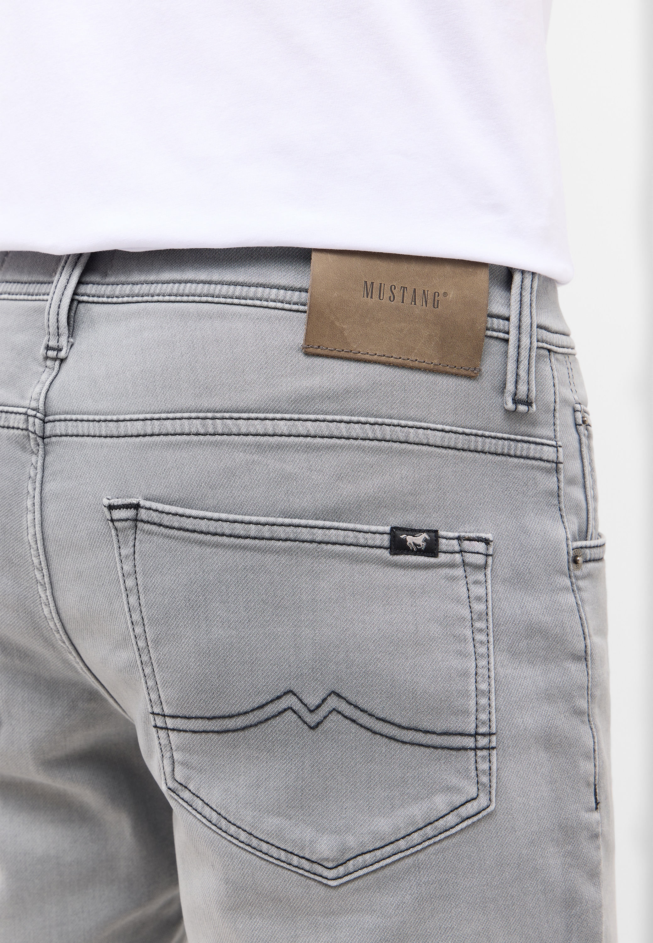 MUSTANG Regular-fit-Jeans »Herren Style Chicago Shorts«