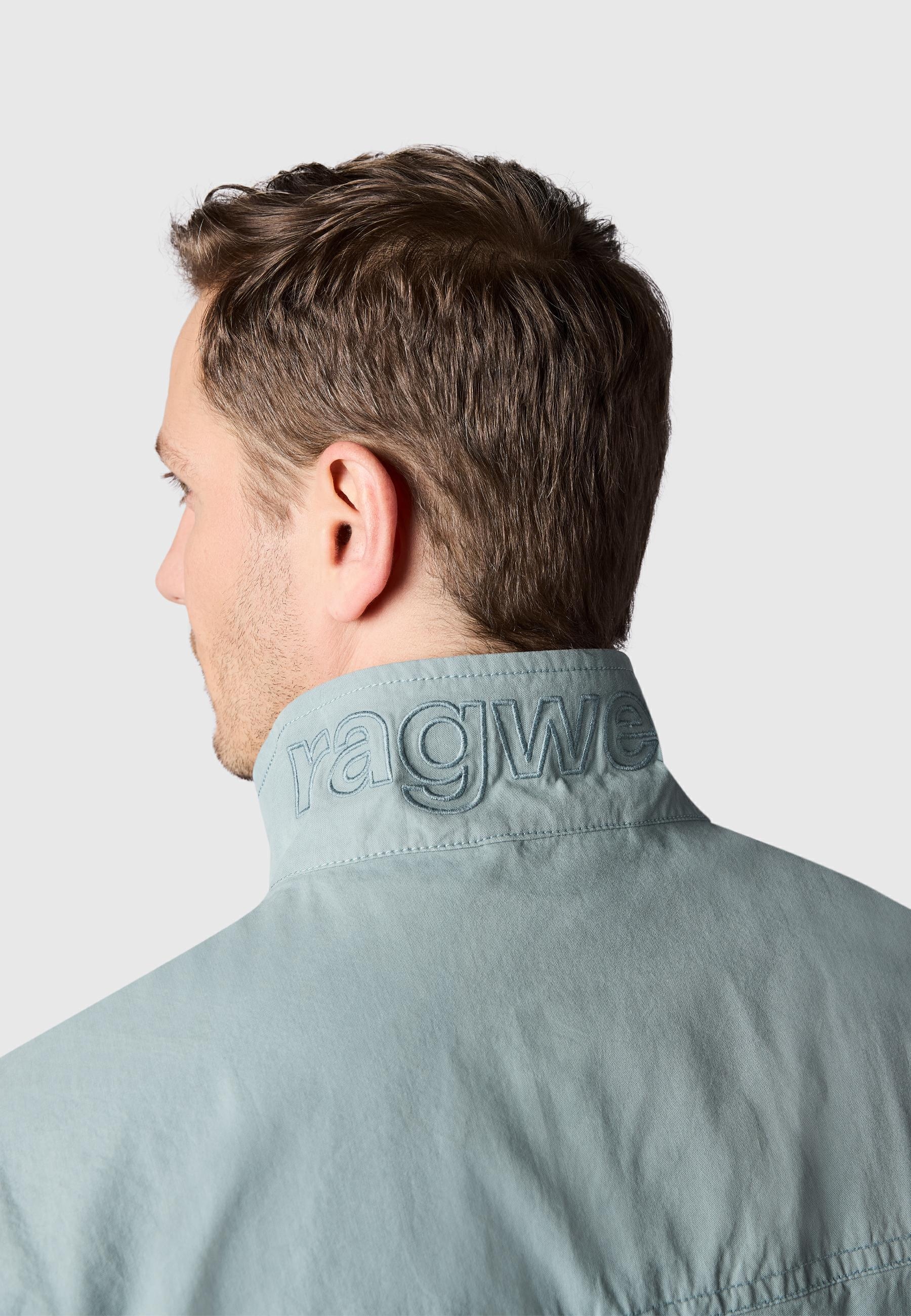 Ragwear Outdoorjacke »Anorak Murpho« ohne Kapuze Leichte Übergangsjacke mit Brusttaschen