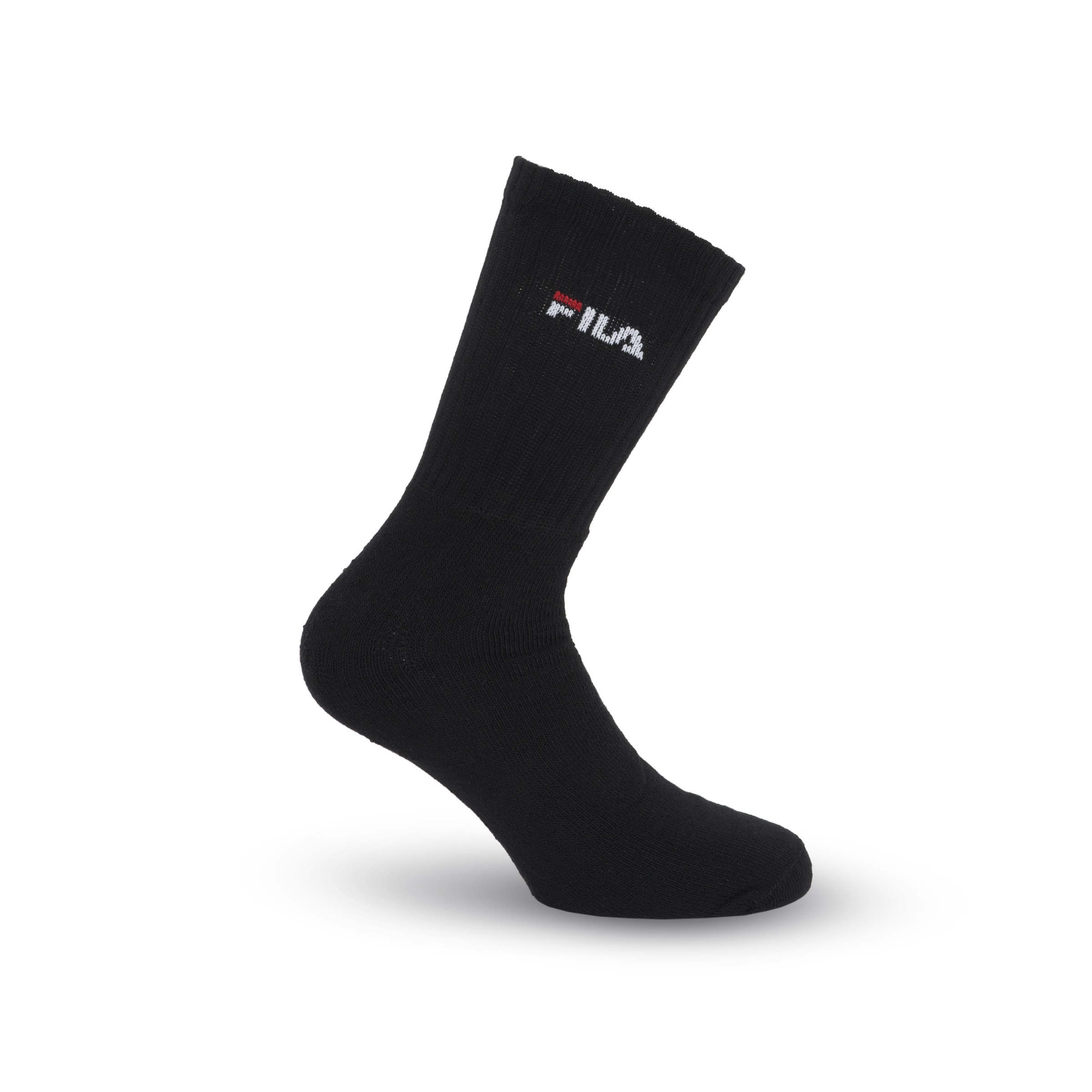 Fila Sportsocken »UNISEX CREW TENNIS FULL TERRY SOCKS«, (3 Paar), mit dezentem Logoschriftzug