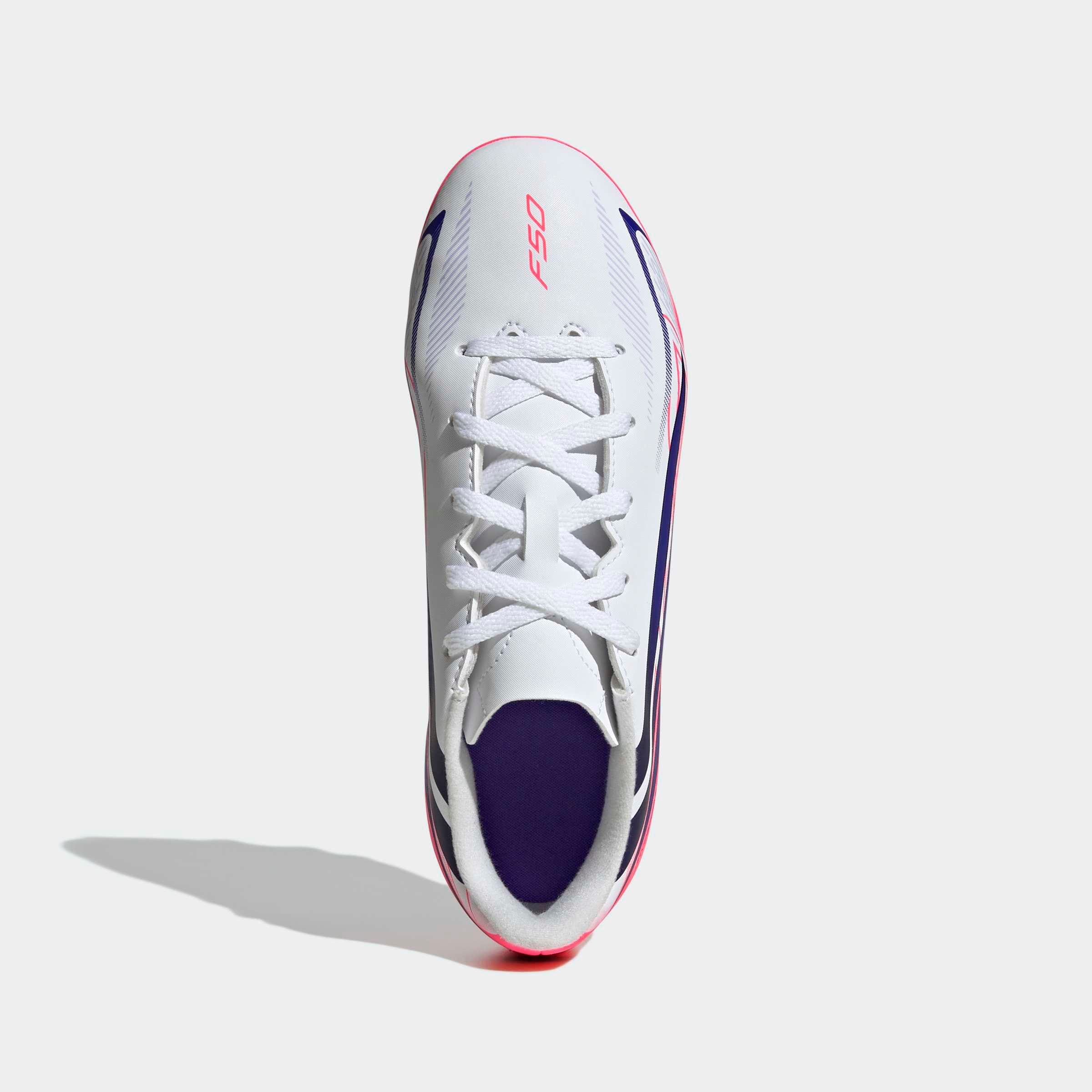 adidas Performance Fußballschuh »F50 HYPERFAST CLUB KIDS , FESTE BÖDEN/GEMISCHTE BÖDEN«  für viele verschiedene Böden geeignet, für Jugendliche & Kinder
