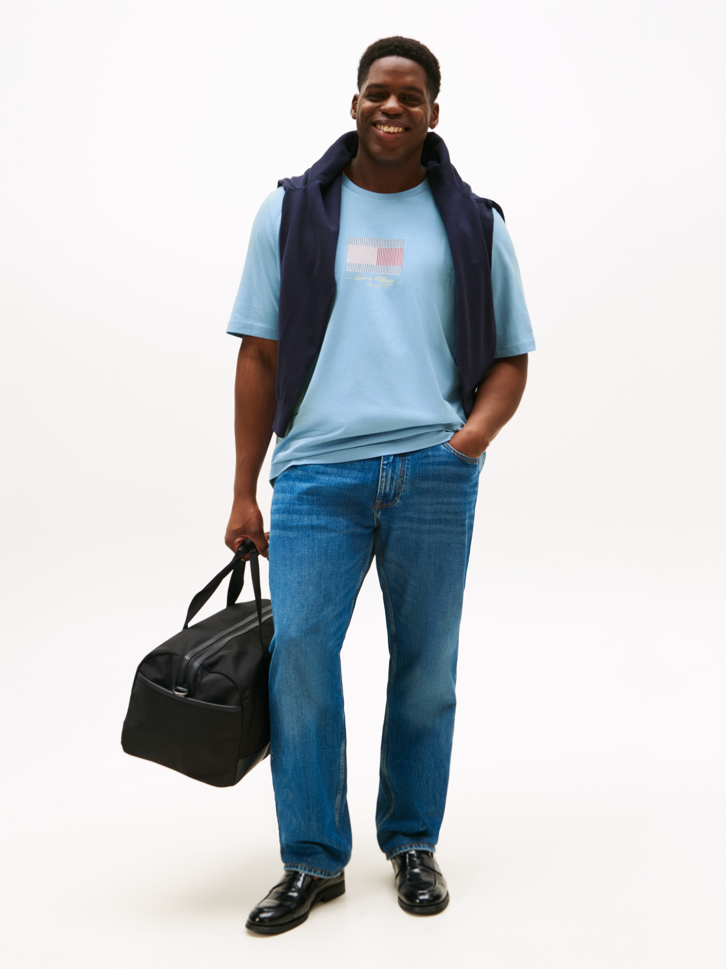Tommy Hilfiger Big & Tall T-Shirt »BT-ITHACA FLAG TEE-B«, Große Größen