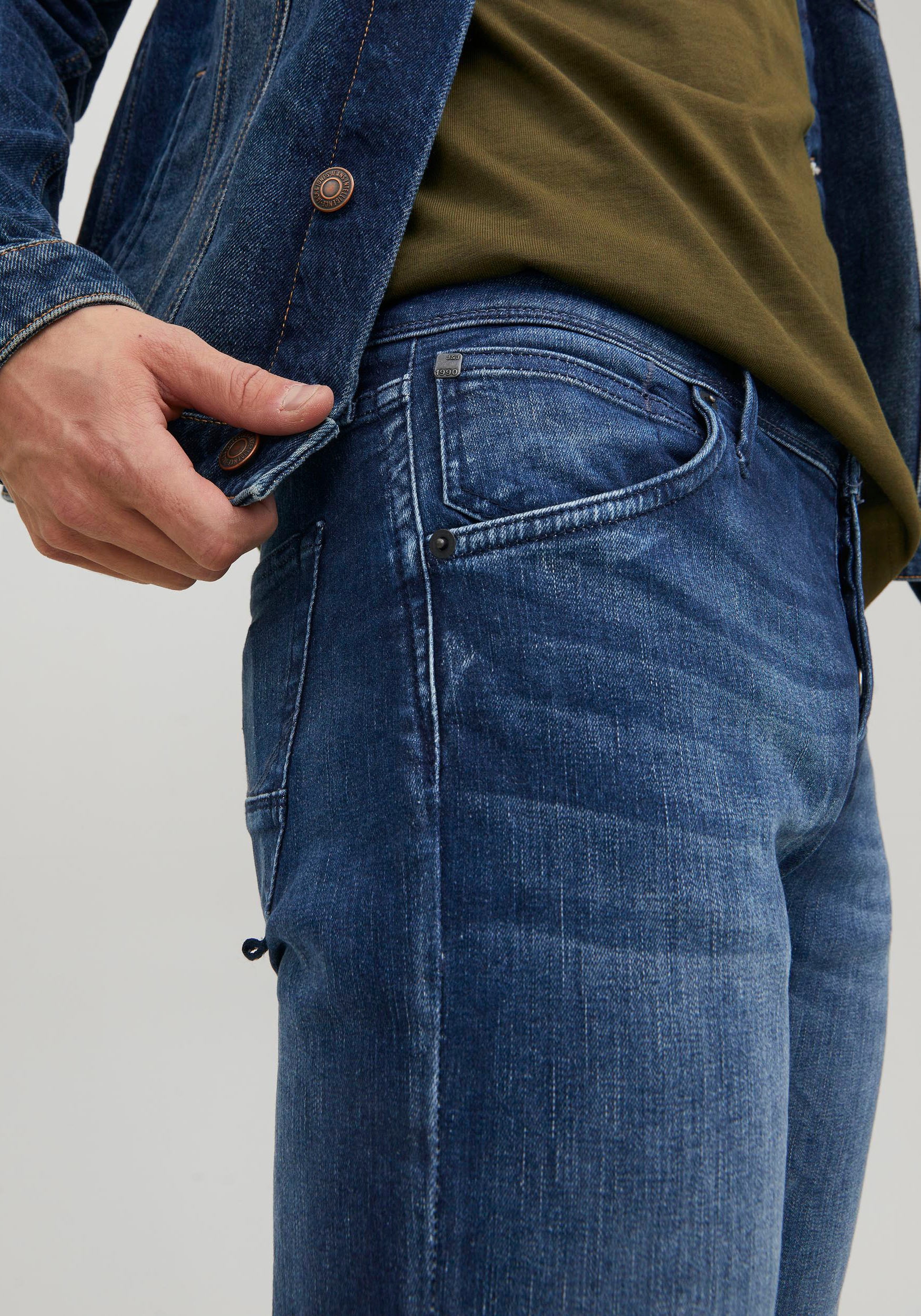 Jack & Jones Slim-fit-Jeans »JJIGLENN JJFOX AGI 304 50SPS NOOS«