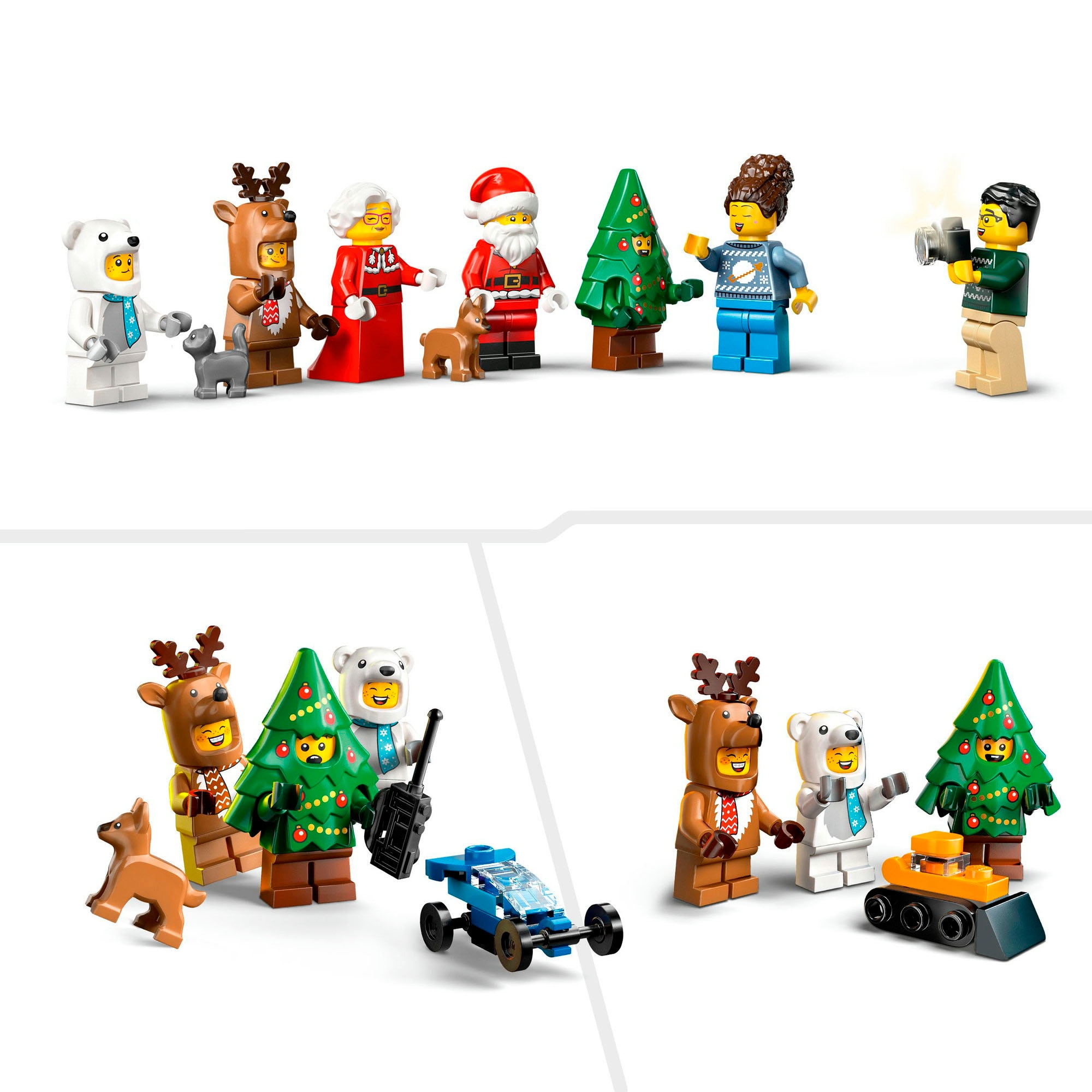 LEGO® Spielzeug-Adventskalender »Spielbausteine, (60475), LEGO City« ab 5 Jahren Made in Europe