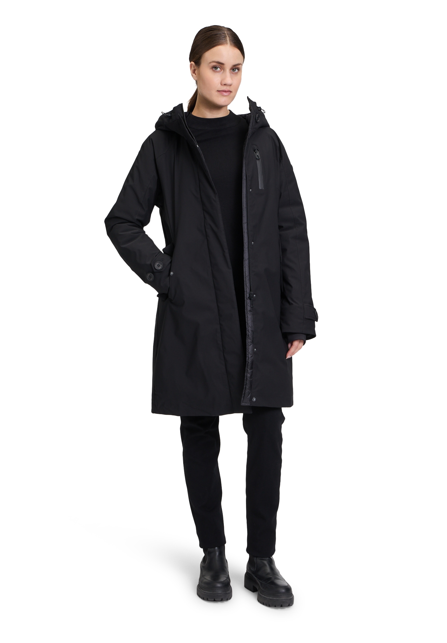Gil Bret Regenmantel »Regenjacke mit Kapuze«