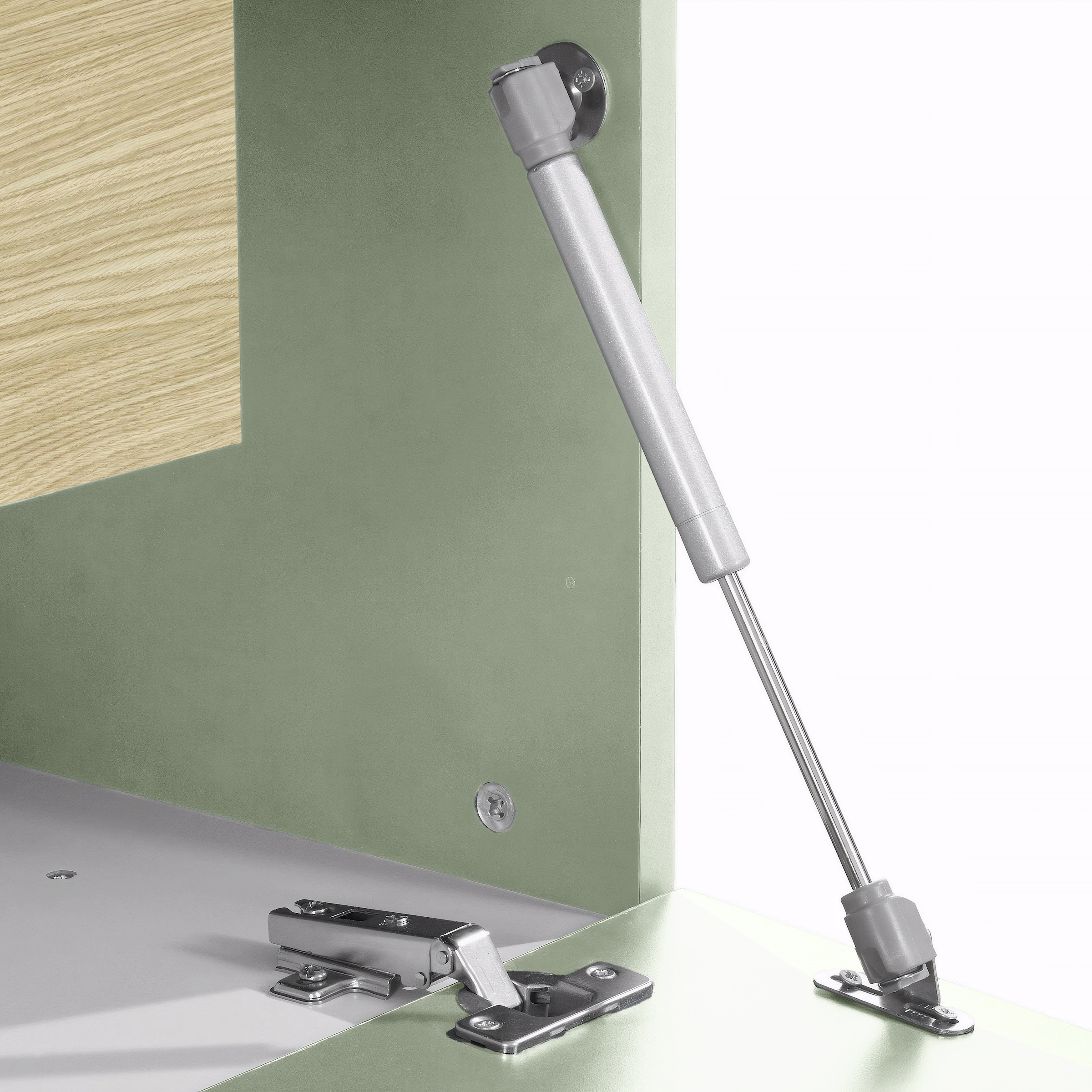 INOSIGN Wohnwand »Coro, Anbauwand, Medienwand« Set, 2 Stk. tlg. Lowboard 4 Fächern Breite 200 cm und Vitrine 3 Türen Breite 80 cm