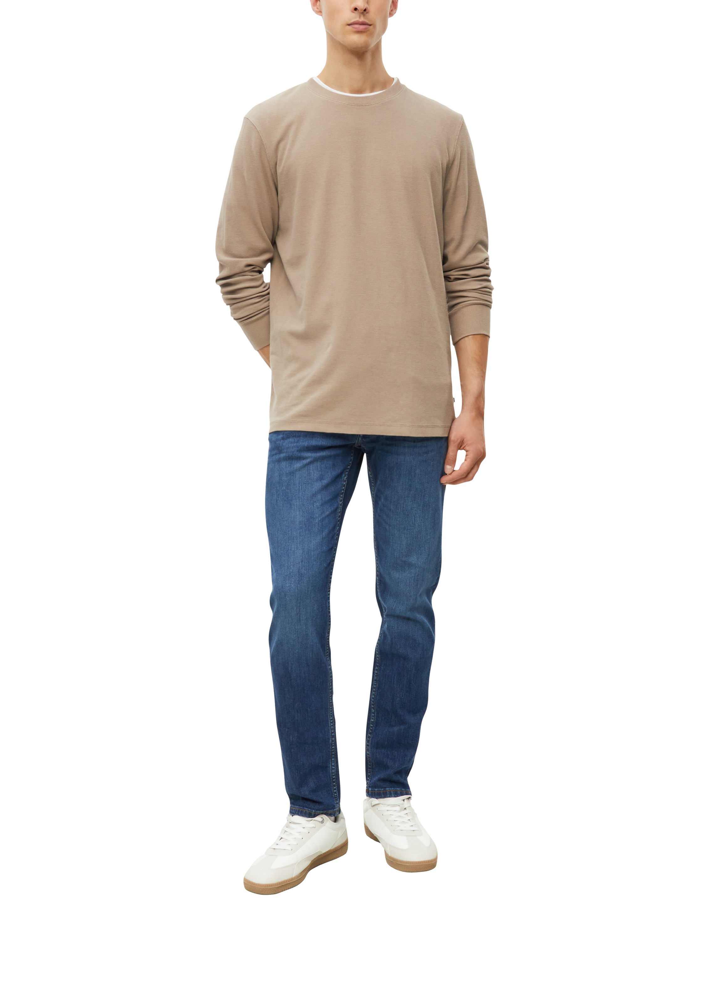 s.Oliver Langarmshirt mit Rundhalsausschnitt