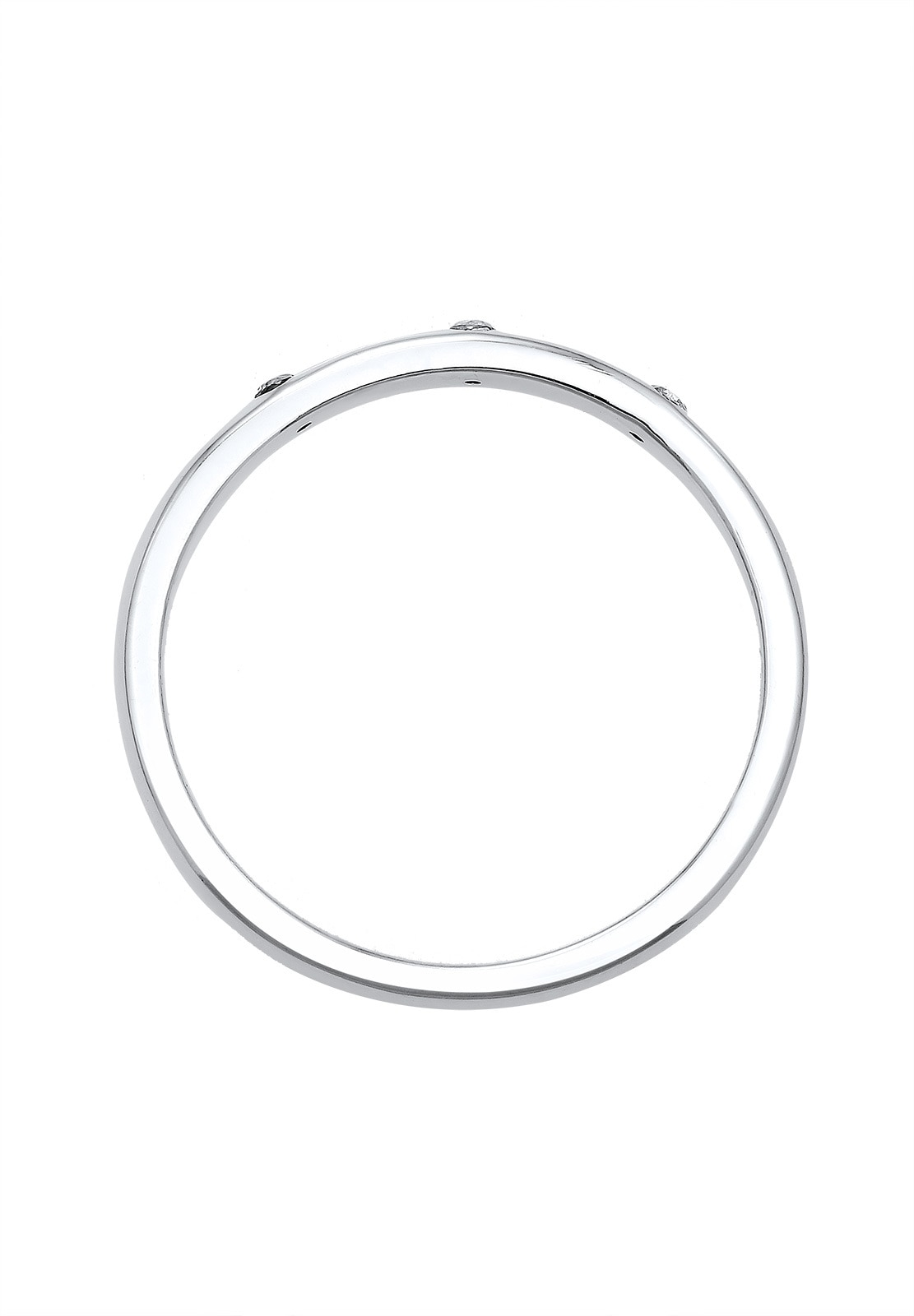 Elli DIAMONDS Verlobungsring »Ring Verlobungsring Diamant Weiß Brillantschliff (0.045 ct) 925 Sterling Silber«