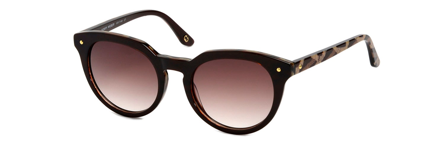 Sonnenbrille, Trendige Damenbrille, Vollrand, Pantoform