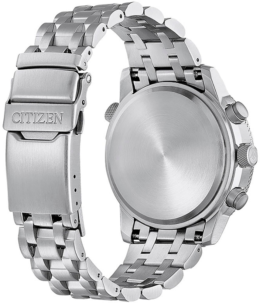 Citizen Funkchronograph »CB5860-86E«, Armbanduhr, Herrenuhr, Solar, Stoppfunktion, bis 20 bar wasserdicht