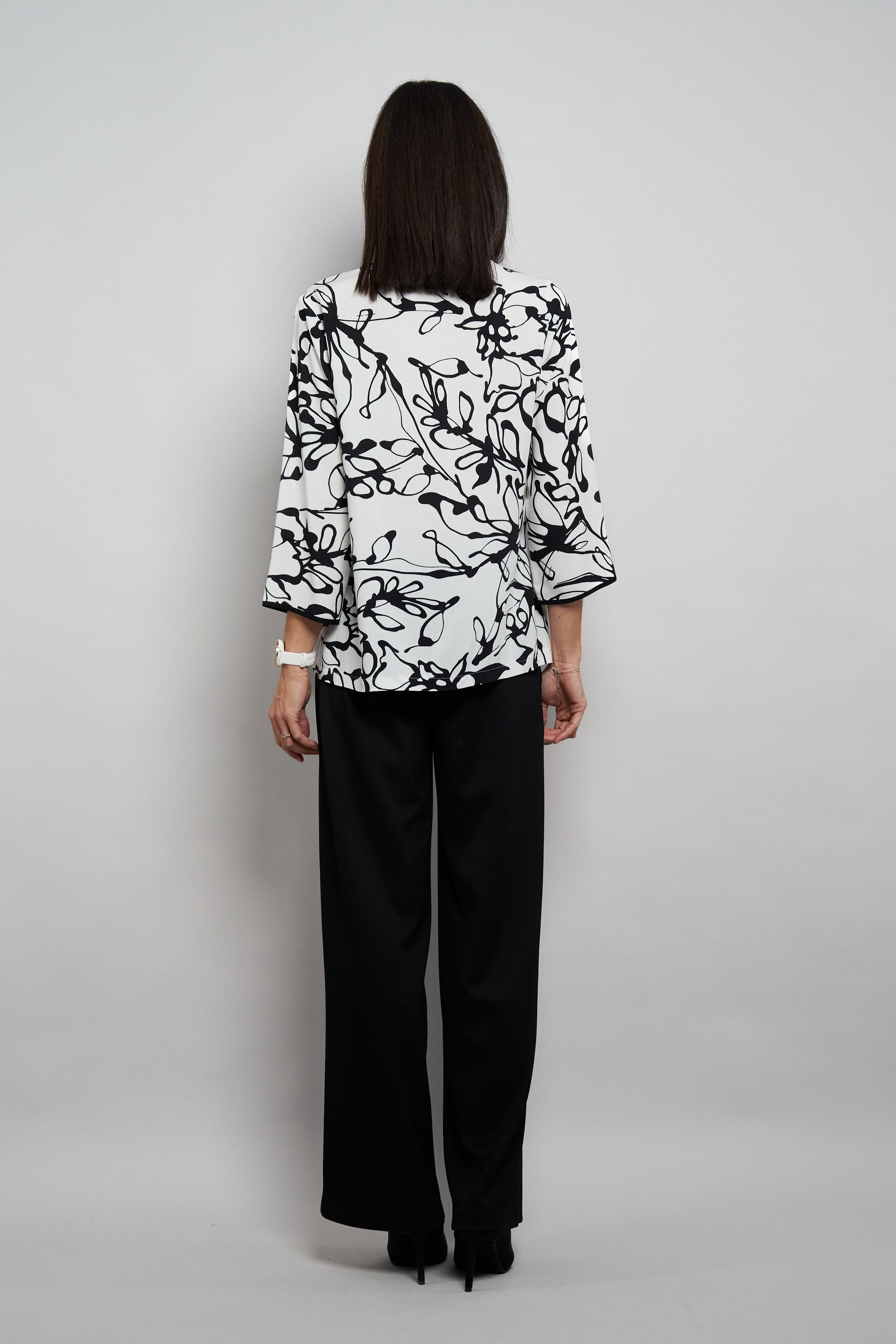 Seidel Moden Druckbluse mit grafischem Muster - MADE IN GERMANY