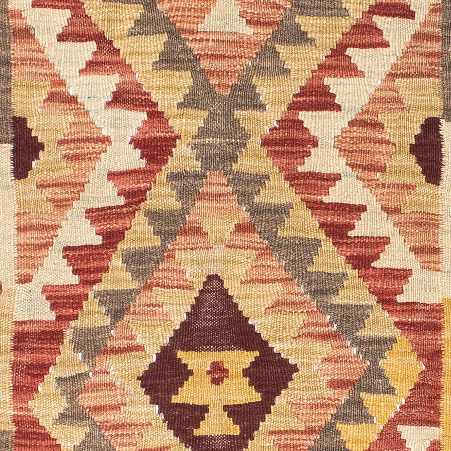 morgenland Läufer »Kelim x 190 OrientOptik Multicolore rechteckig, cm«, Medaillon 73