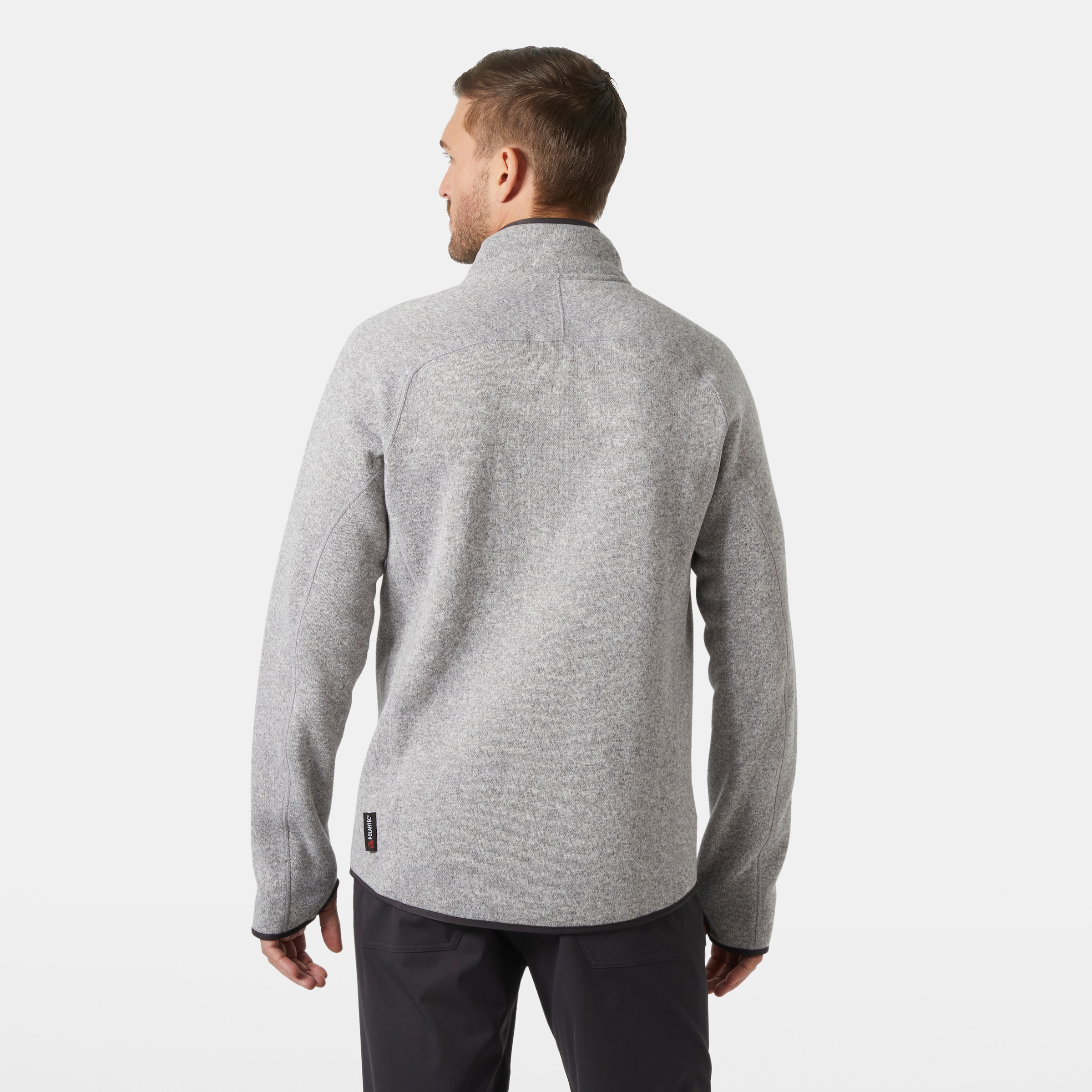 Helly Hansen Strickfleecejacke »VARDE FLEECE JACKET 2.0« für Outdoor- und Streetwear, mit Daumenlöchern, Reißverschlusstaschen