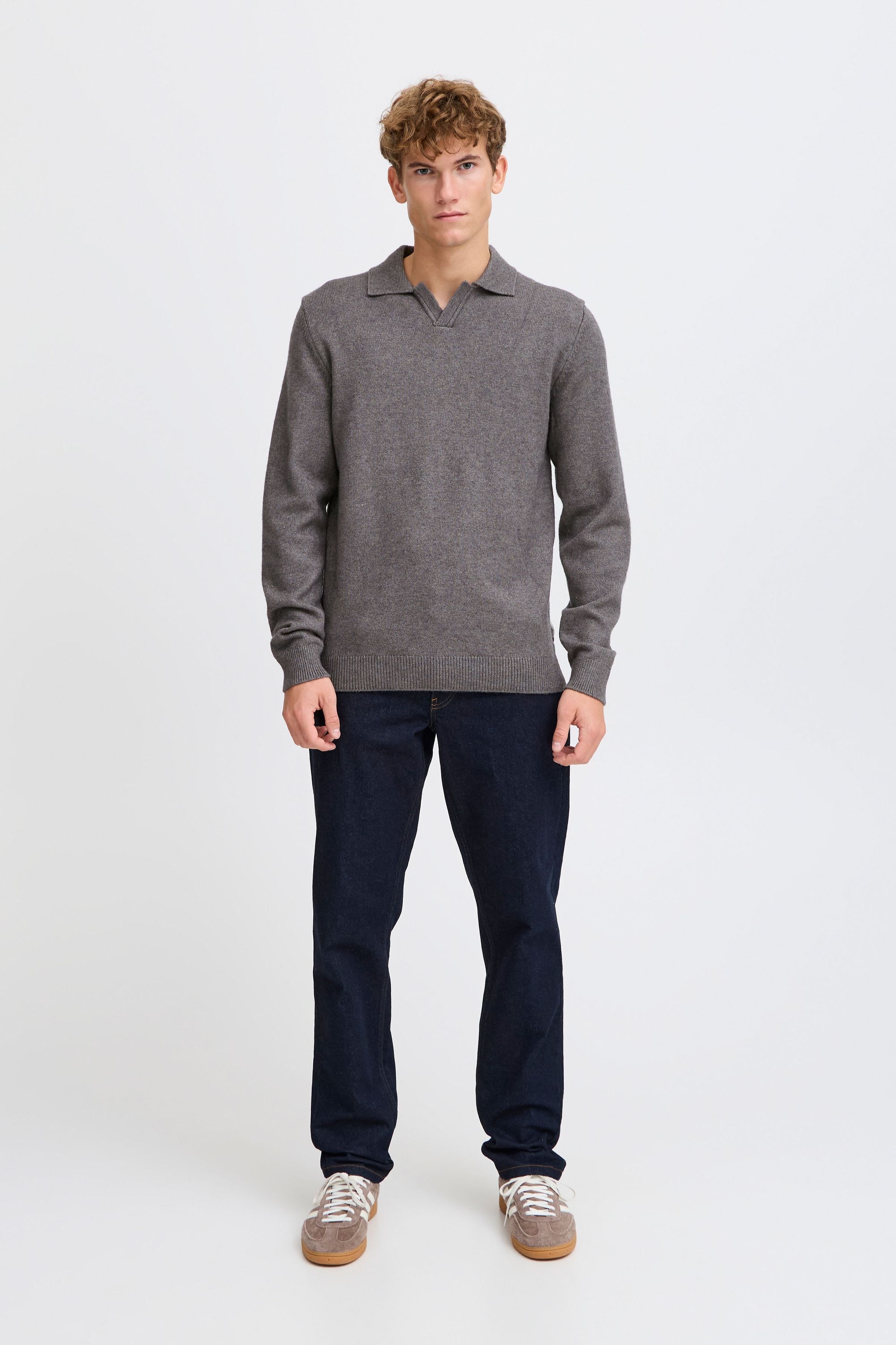 Casual Friday Strickfleece-Pullover »Strickpullover CFKarl«
