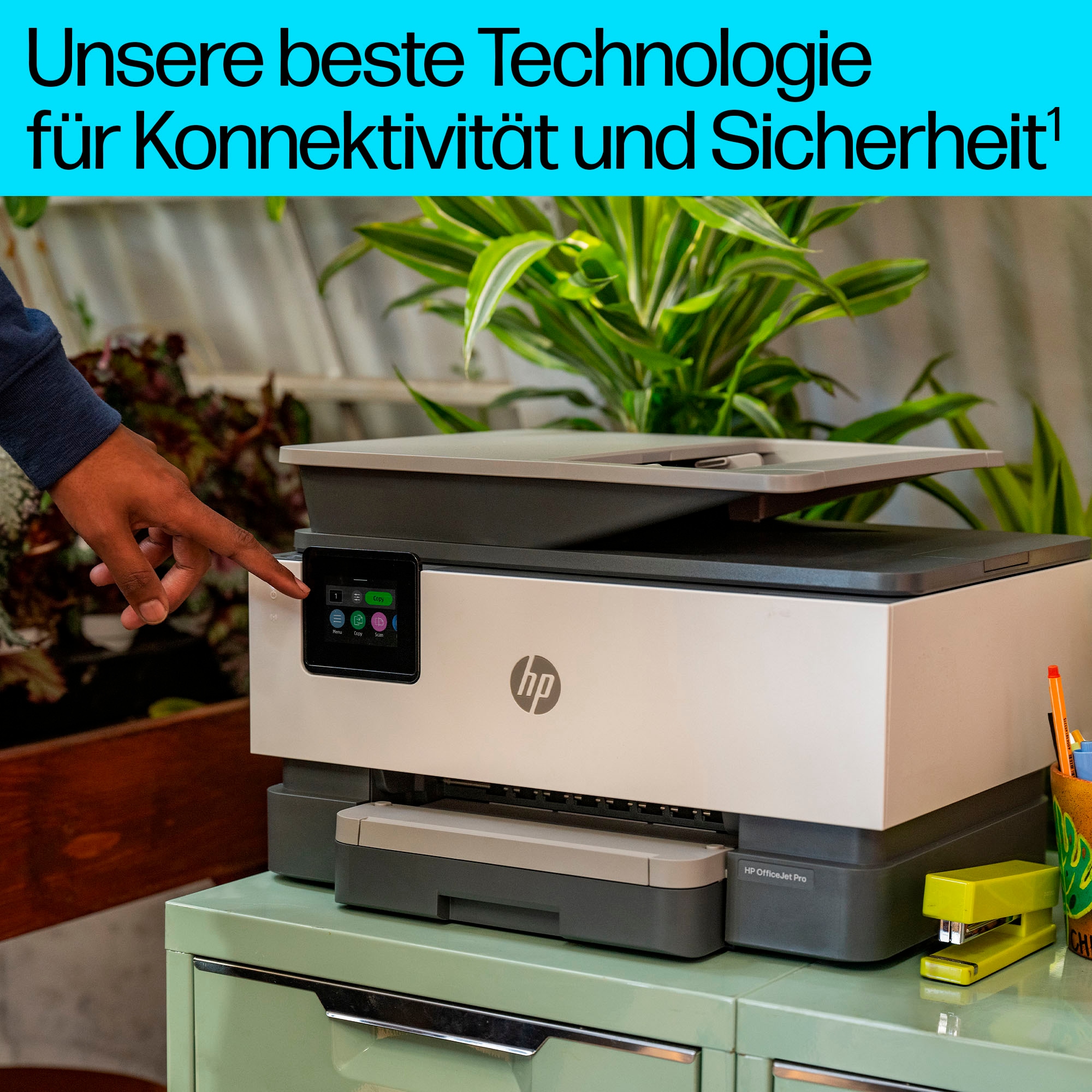 HP Multifunktionsdrucker »OfficeJet Pro 9120e« 3 Monate gratis* drucken mit Instant Ink