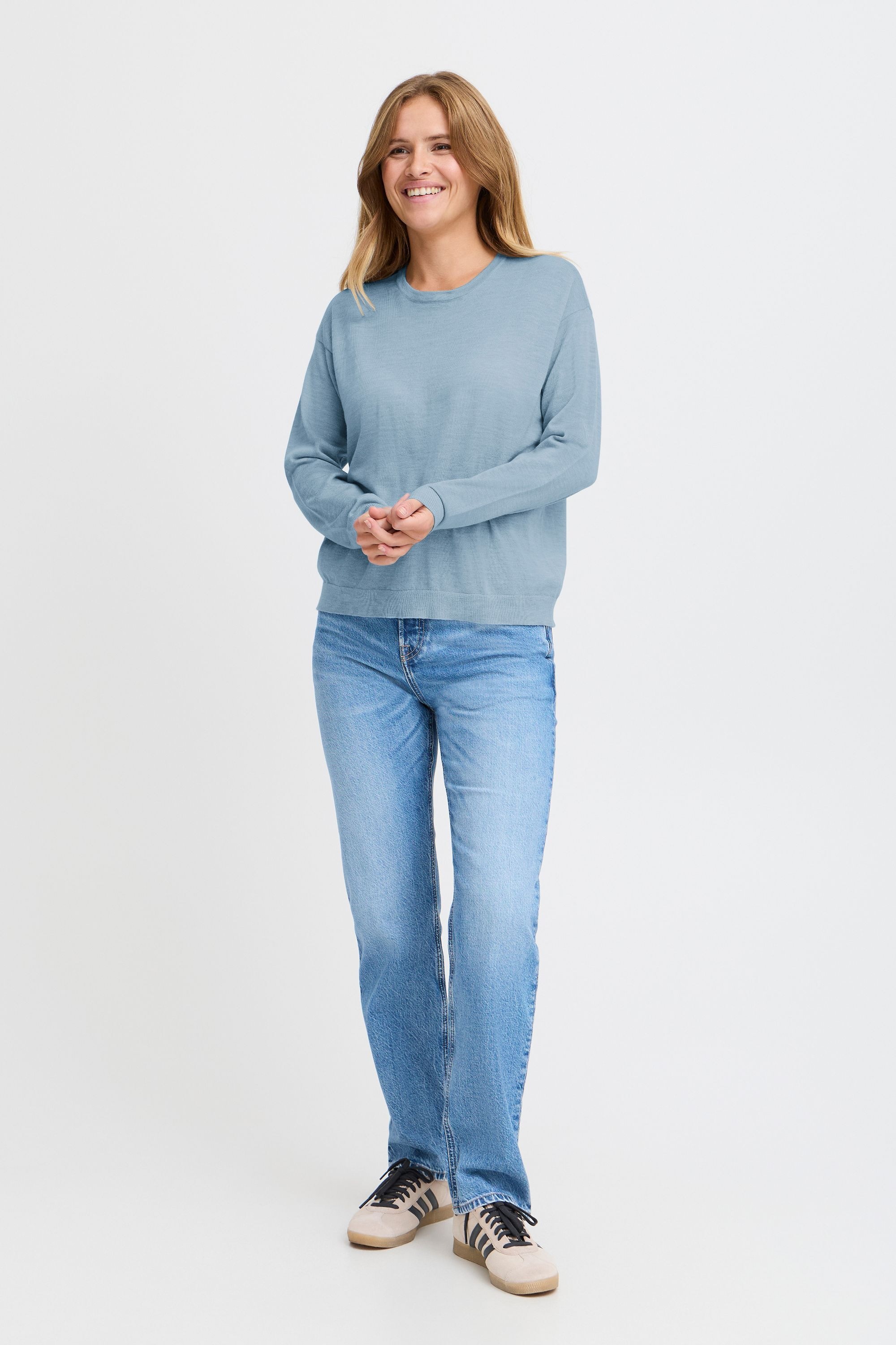 Pulz Jeans Strickfleece-Pullover »Strickpullover PZSADIE LS Oversized Pullover«