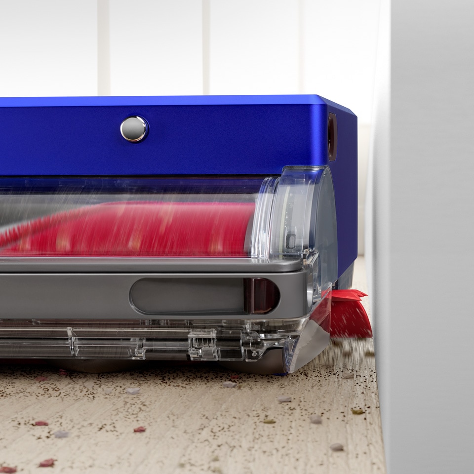 DYSON Saugroboter »Dyson 360 Vis Nav™, 360° Kamerasystem« HEPA-Filter, beutellos, 9,9cm flach