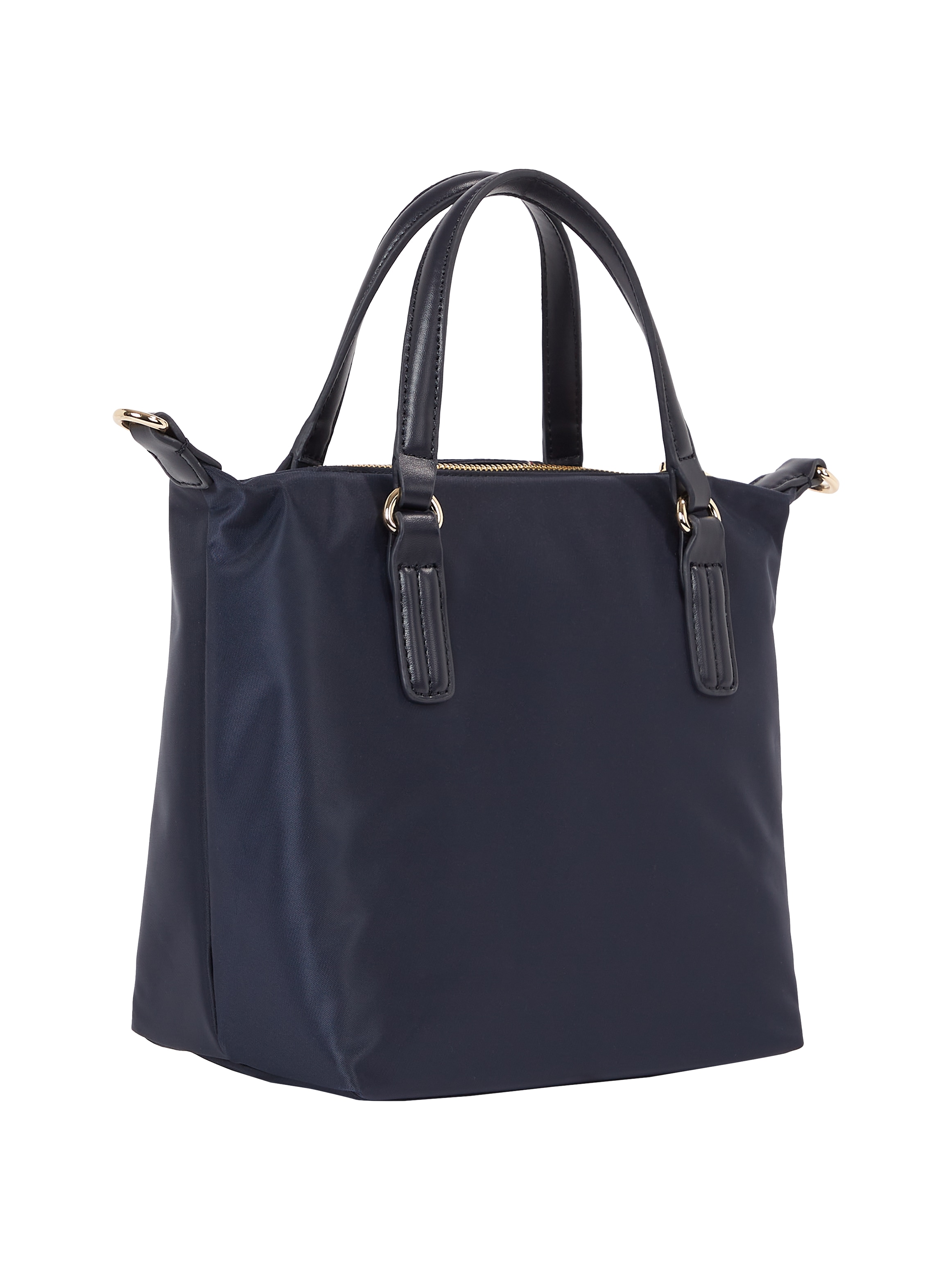 Tommy Hilfiger Tragetasche »POPPY SMALL TOTE CORP«, Damen Umhängetasche, Schultertaschen, Henkeltasche mit buntem Zipper