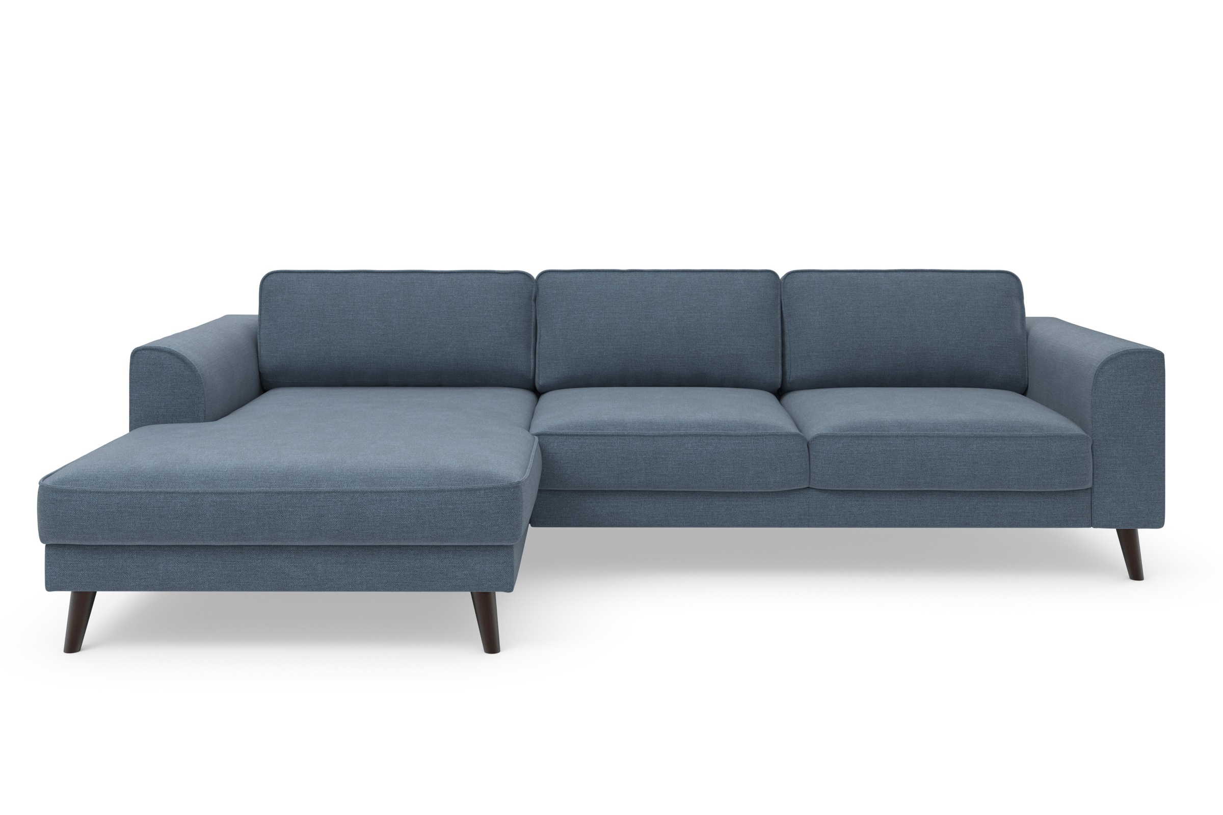 TRENDMANUFAKTUR Ecksofa »Lumber Jack, elegantes Designsofa, zeitlos modern, hoher Sitzkomfort«, wahlweise mit Bettfunktion u. Bettkasten, L-Form