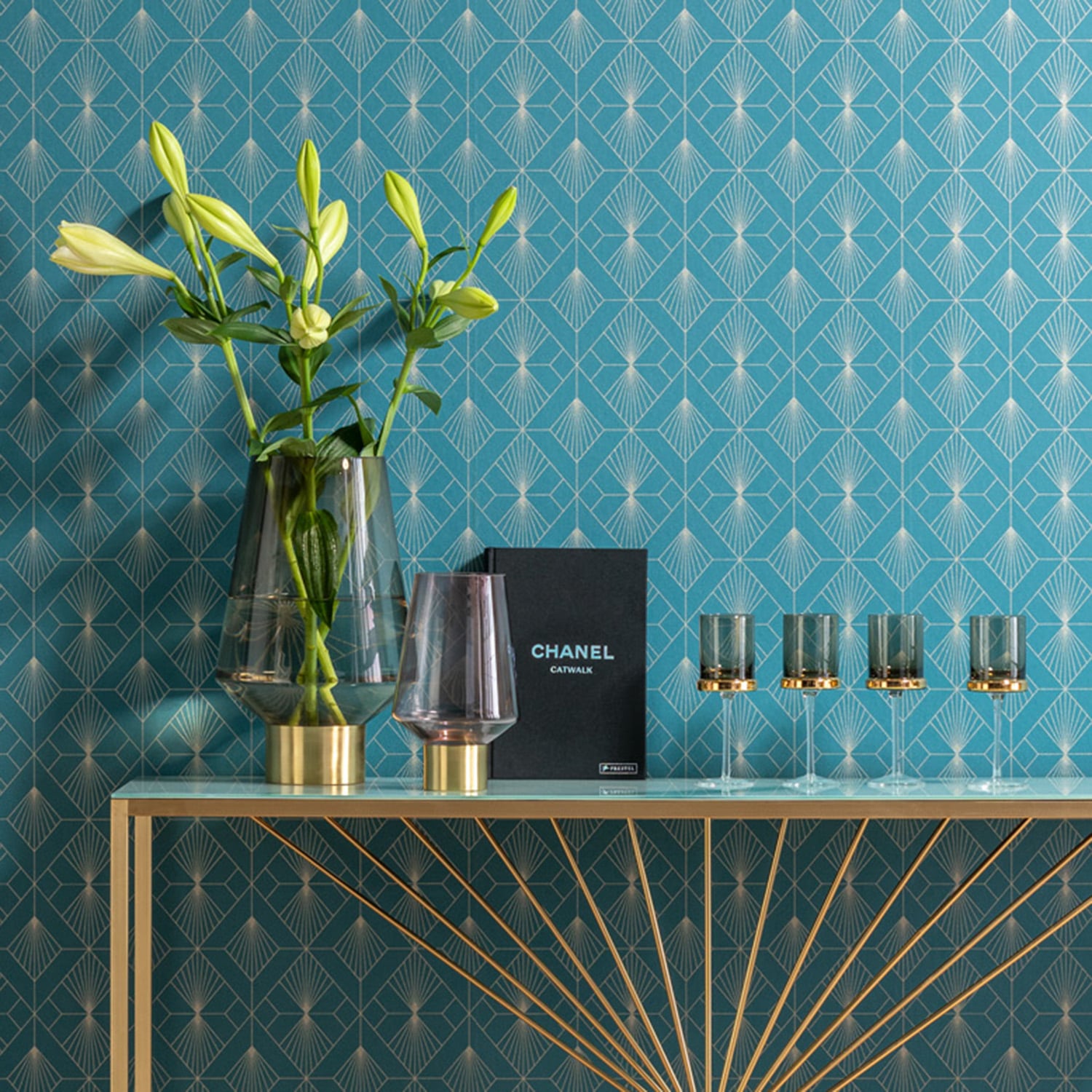 Kare Design Tischvase »Vase Noble Braun«
