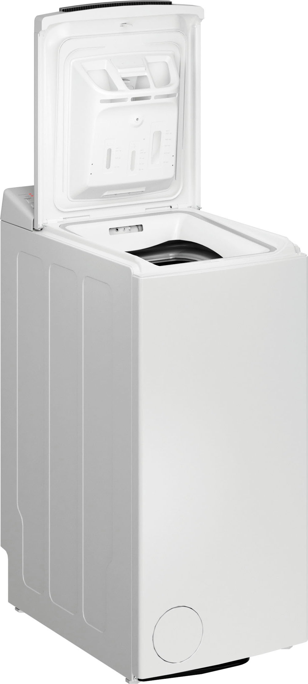BAUKNECHT Waschmaschine Toplader »WAT Eco 712 B3«, 7 kg, 1200 U/min, Kurz 30 min., Vollwasserschutz, SoftOpening, Startzeitvorwahl