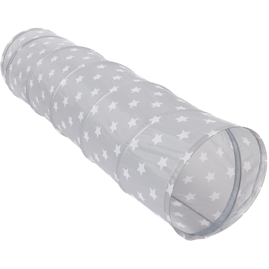 Knorrtoys® Spieltunnel »Grey White Stars«