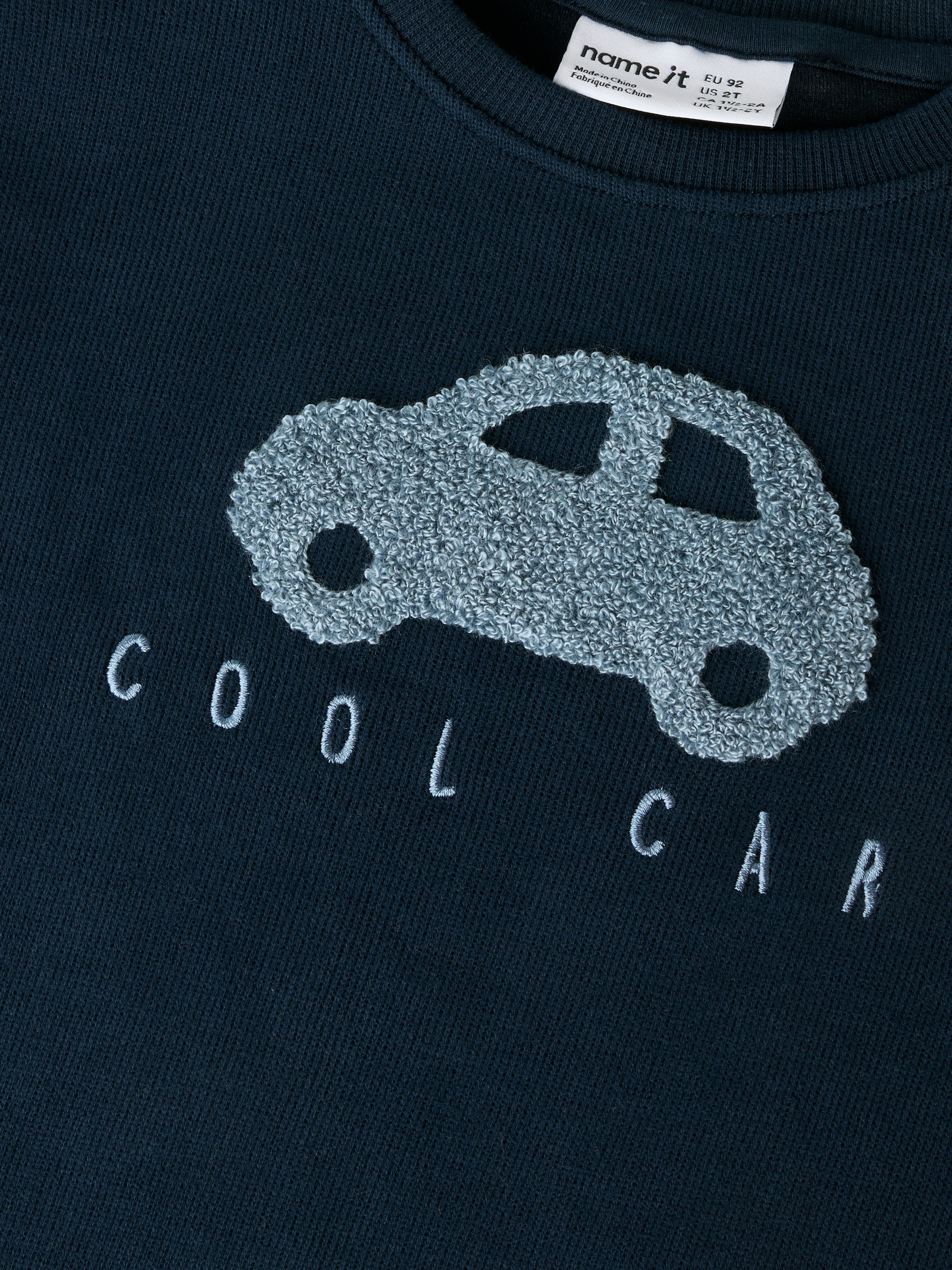 Name It Sweatshirt »NMMOBEAR NREG SWEAT UNB«, mit hochwertiger 3D-Stickerei
