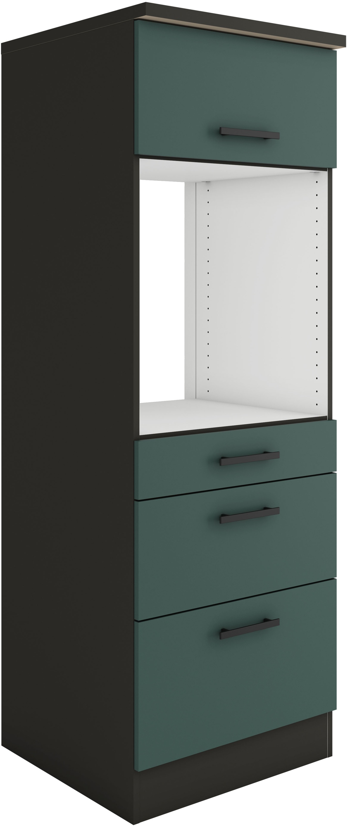 OPTIFIT Backofenumbauschrank "Palma" Breite 60 cm, 3 Schubkästen, 1 Klappe