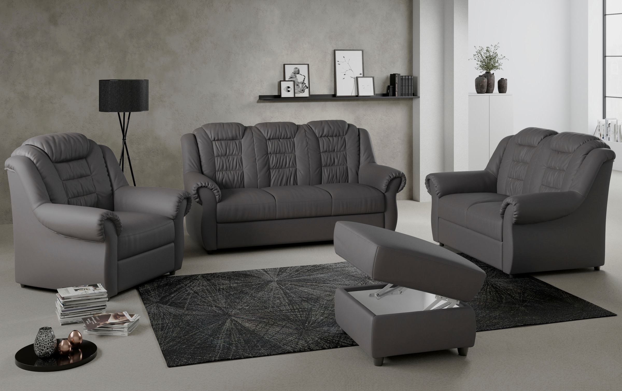 Home affaire Hocker »Boston« mit Stauraum