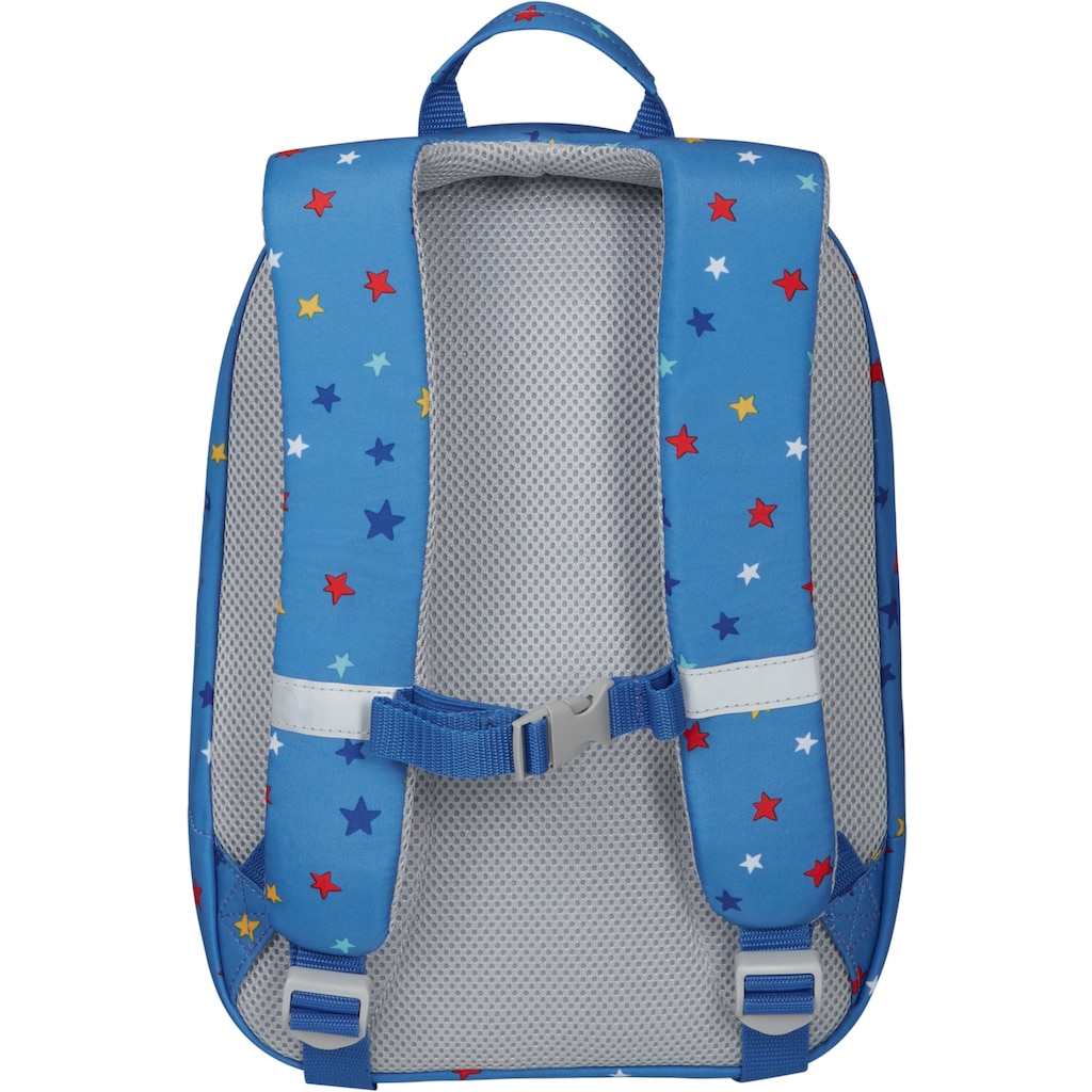 Samsonite Kinderrucksack »Disney Ultimate 2.0, S+, Donald Stars«, reflektierende Details