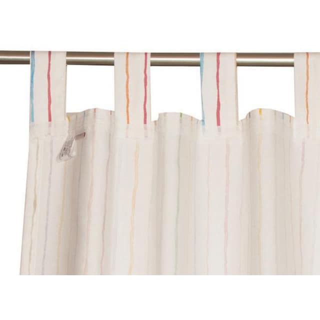 Esprit Vorhang »E-Zoo«, (1 St.), HxB: 250x140, bedruckt mit bunten Streifen  online kaufen