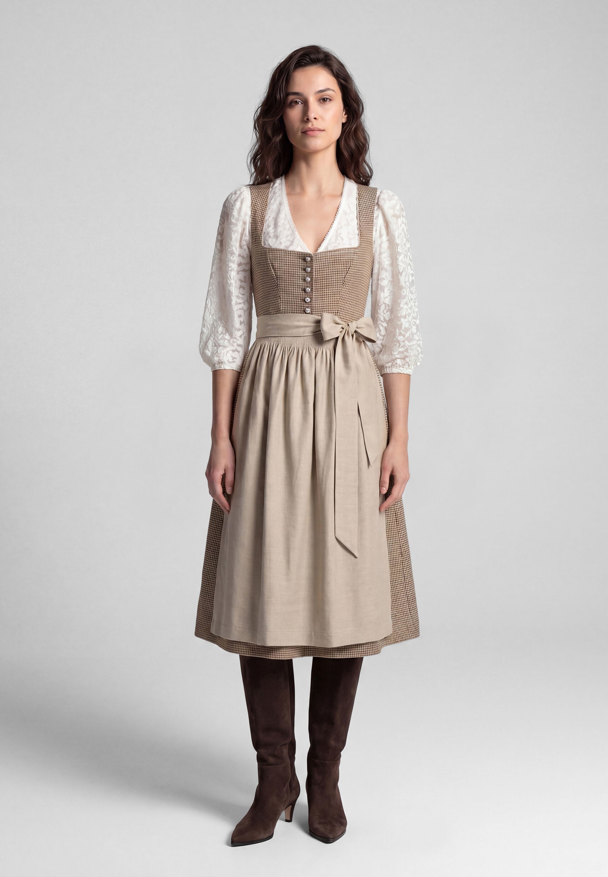 Spieth & Wensky Dirndl »Spieth & Wensky Dirndl Kordia« mit dekorativer Schürze