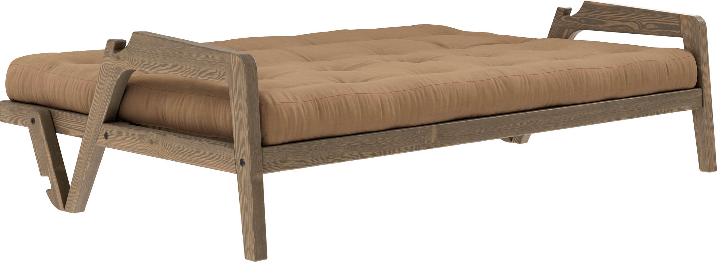 Karup Design Schlafsofa, Mit Holzstruktur, inkl. Futonmatratze, Liegefläche 130x190 cm
