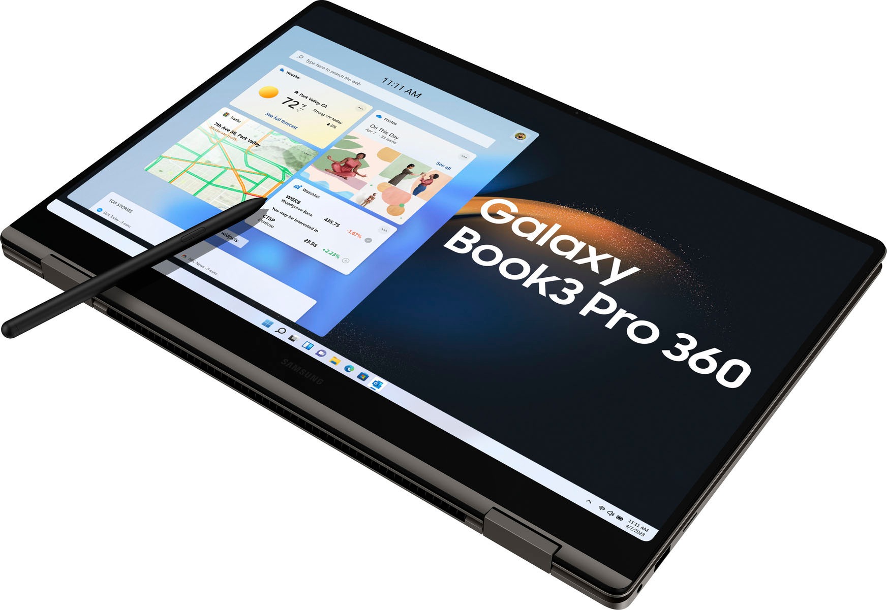 Samsung Convertible Notebook »Galaxy Book3 Pro 360«, 40,62 cm, / 16 Zoll, Intel, Core i7, Iris Xe Graphics, 512 GB SSD