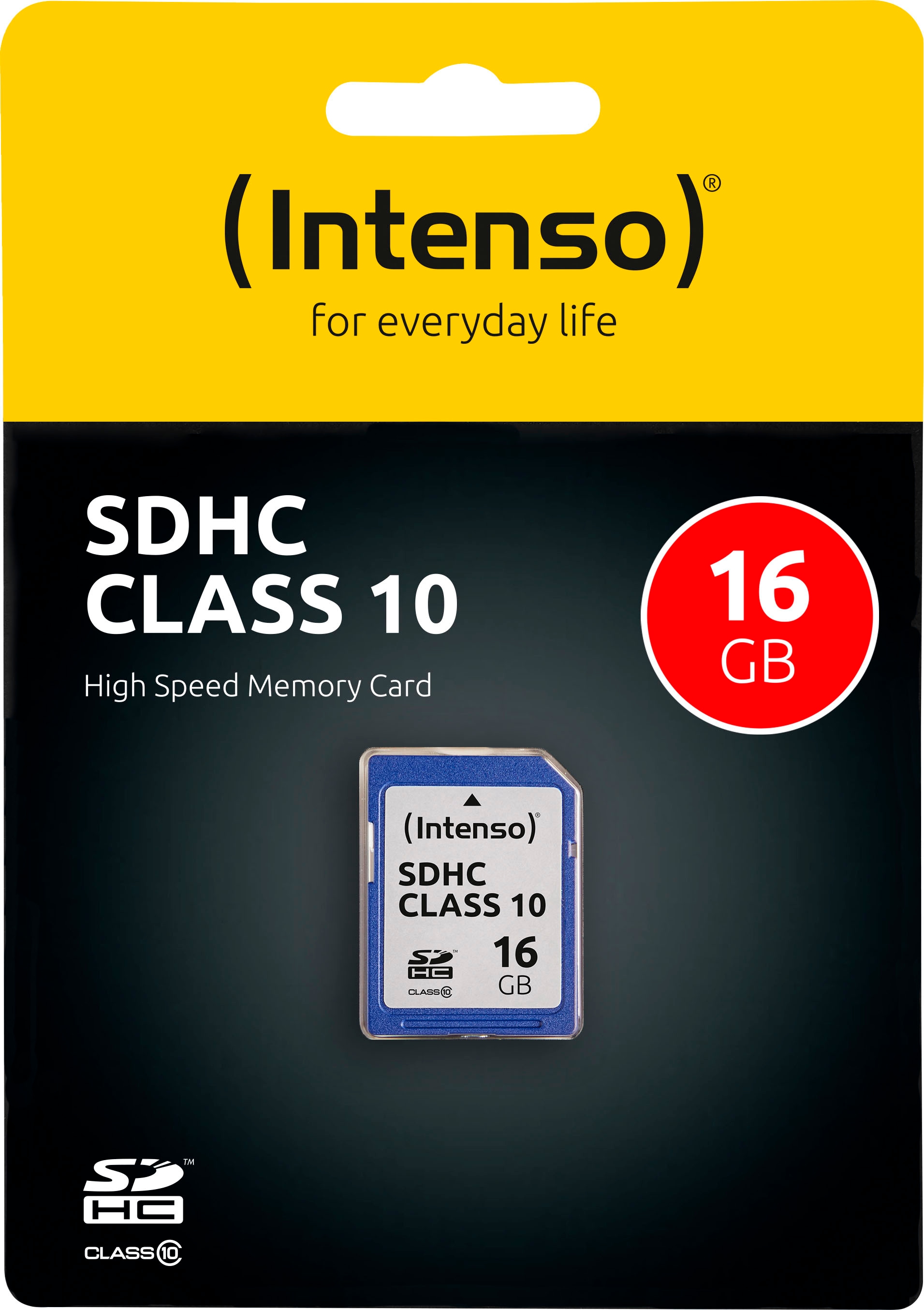 Intenso Speicherkarte »SDHC Class 10«, (Class 10)