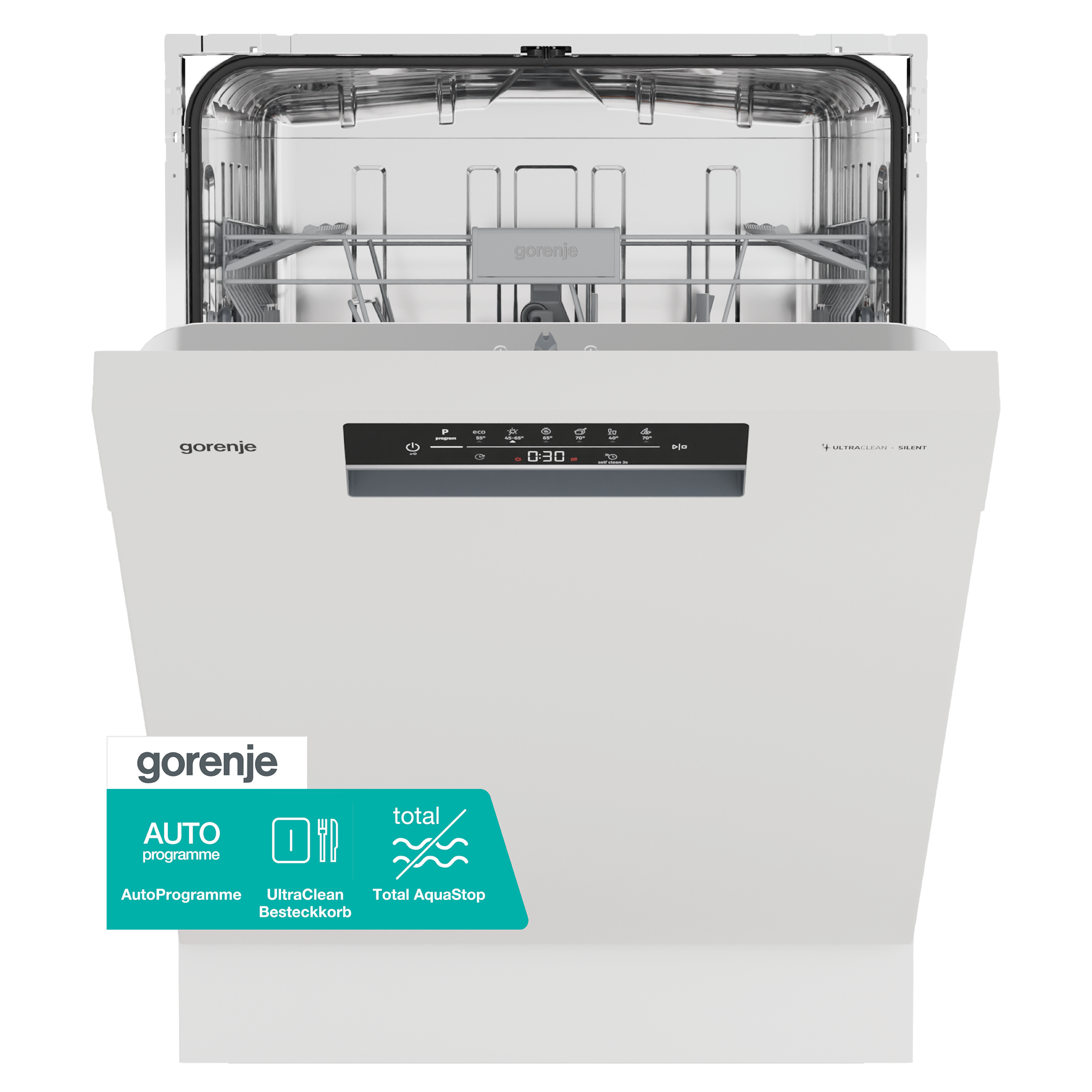 GORENJE Unterbaugeschirrspüler »GU642D90W« 9,5 l 14 Maßgedecke