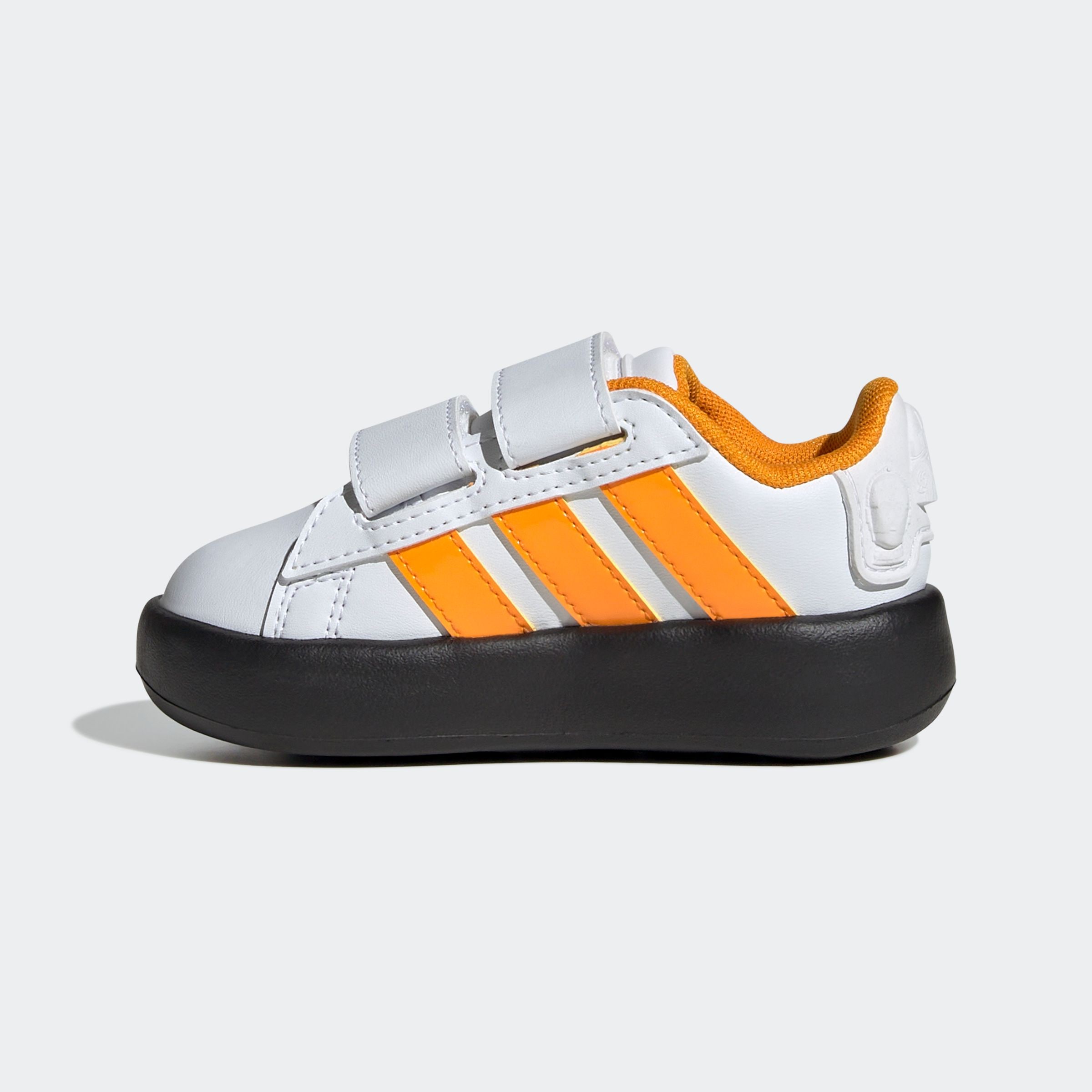 adidas Sportswear Klettschuh »ADIDAS STAR WARS KIDS GRAND COURT 2.0 SCHUH«, Design auf den Spuren des adidas Superstar, für Kinder