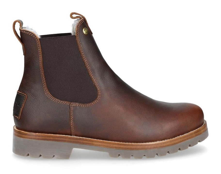 Panama Jack Chelseaboots »Burton Igloo C1«, mit kuscheligem Lammfellfutter