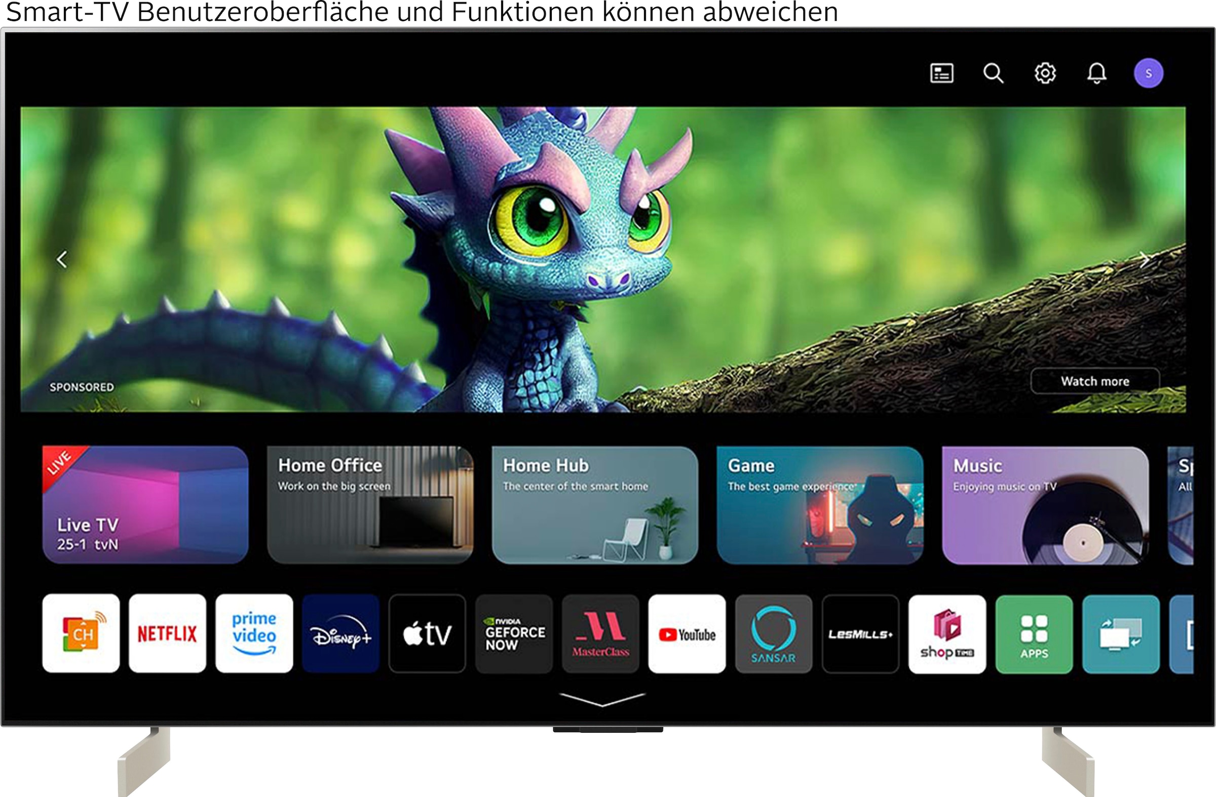 LG OLED-Fernseher »OLED42C29LB«, 4K Ultra HD, Smart-TV