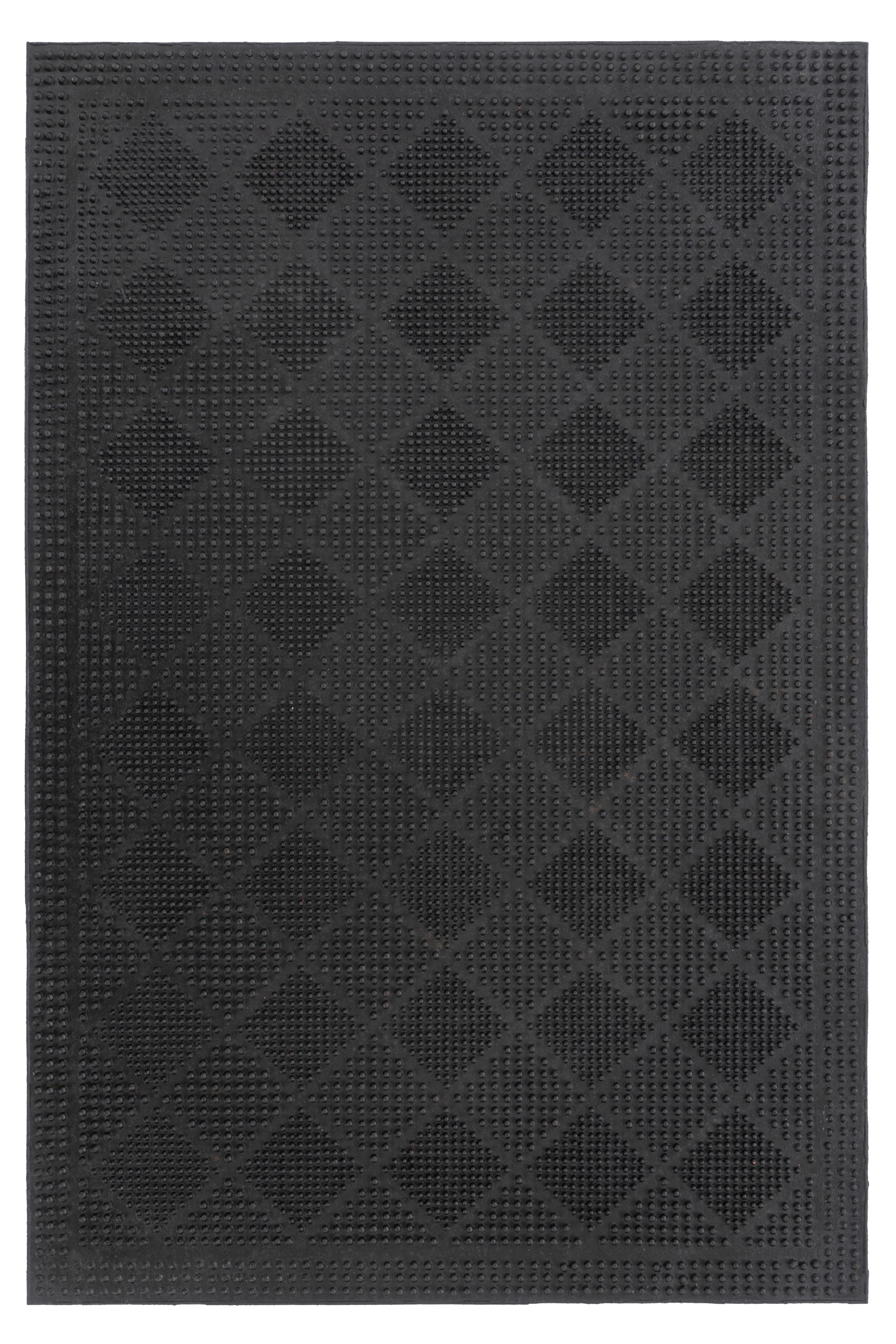 Kayoom Fußmatte "Elegant Entry 125" rechteckig 6 mm Höhe Türmatte, Gummi, Eingang