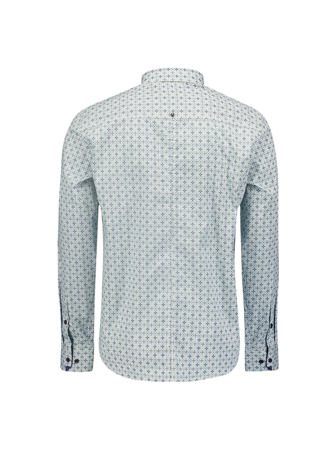 NO EXCESS Langarmhemd mit Muster