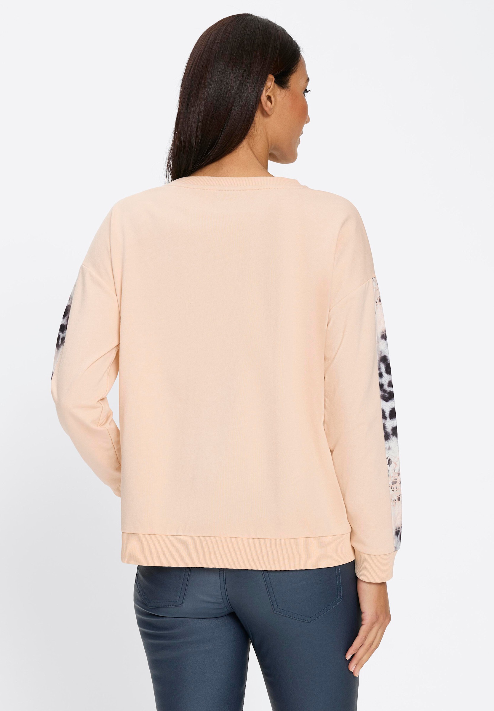 heine Sweatshirt »Sweatshirt Sweatshirt mit Animal-Print«
