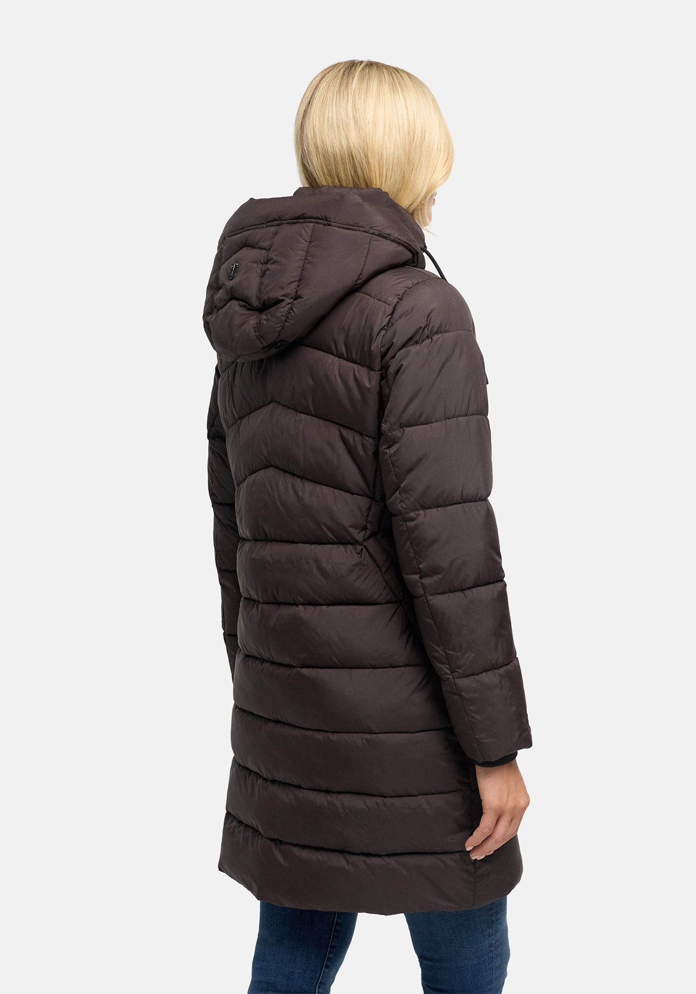 Marikoo Winterjacke »Marikoo Kaltnäschen Damen Winter Steppmantel Jacke N075«