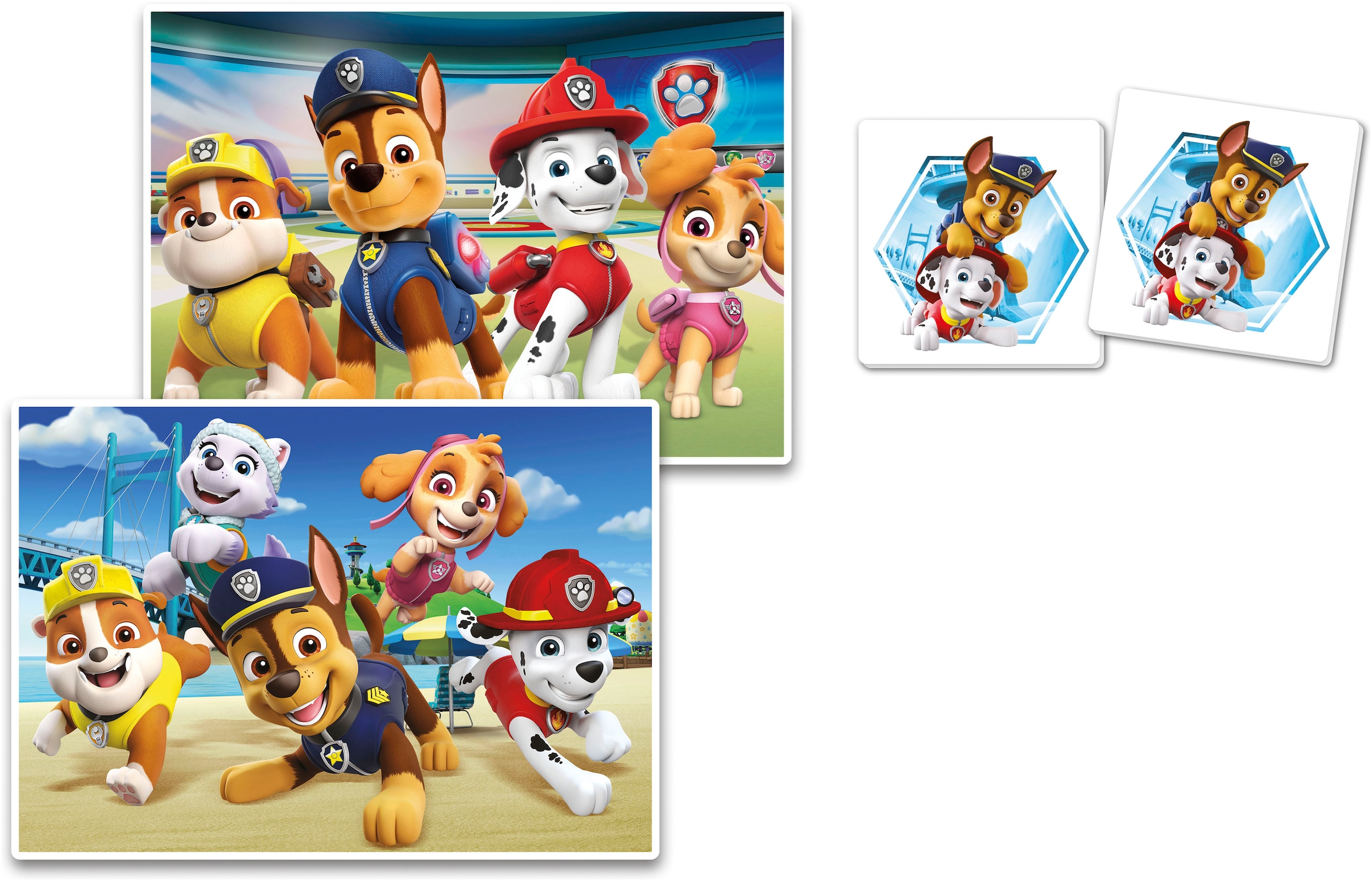 Clementoni® Puzzle »Edukit, 4n1, Paw Patrol«, Made in Europe