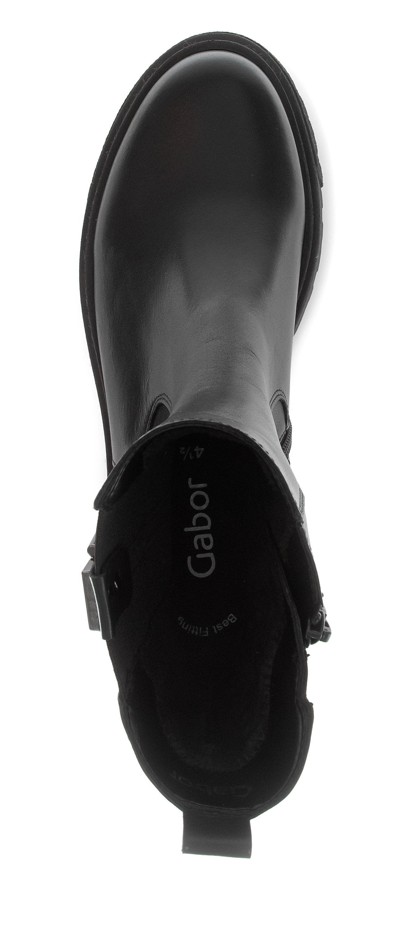 Gabor Chelseaboots, Blockabsatz, Bikerboots mit Best Fitting-Ausstattung