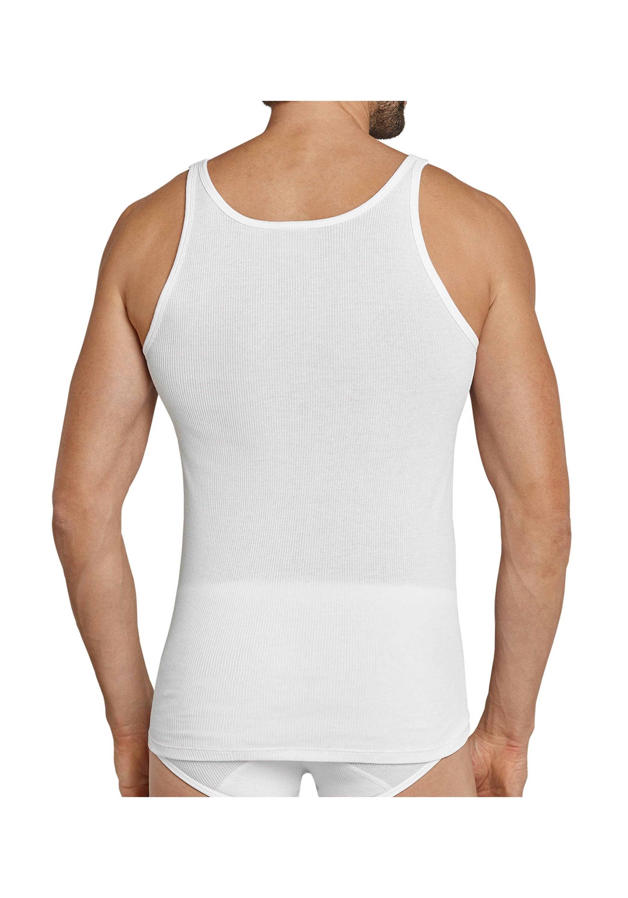 Schiesser, Herren, Unterhemd »Unterhemd 3er Pack«, Weiß, L, Weiß, SCHIESSER Herrenwäsche