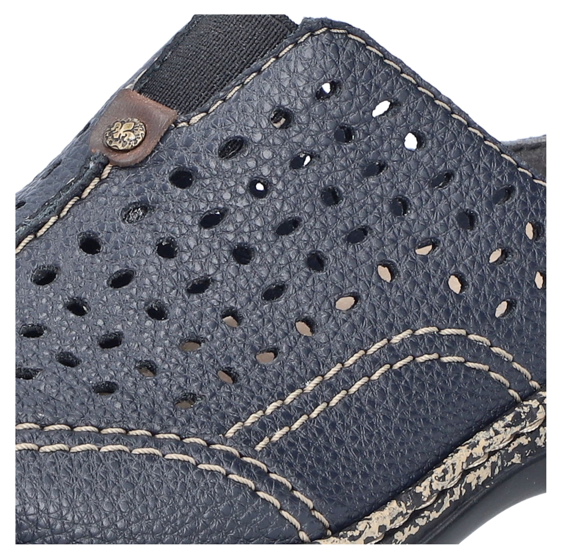 Rieker Clog  Schlupfschuh, Hausschuh, Sommerschuh mit Perforation
