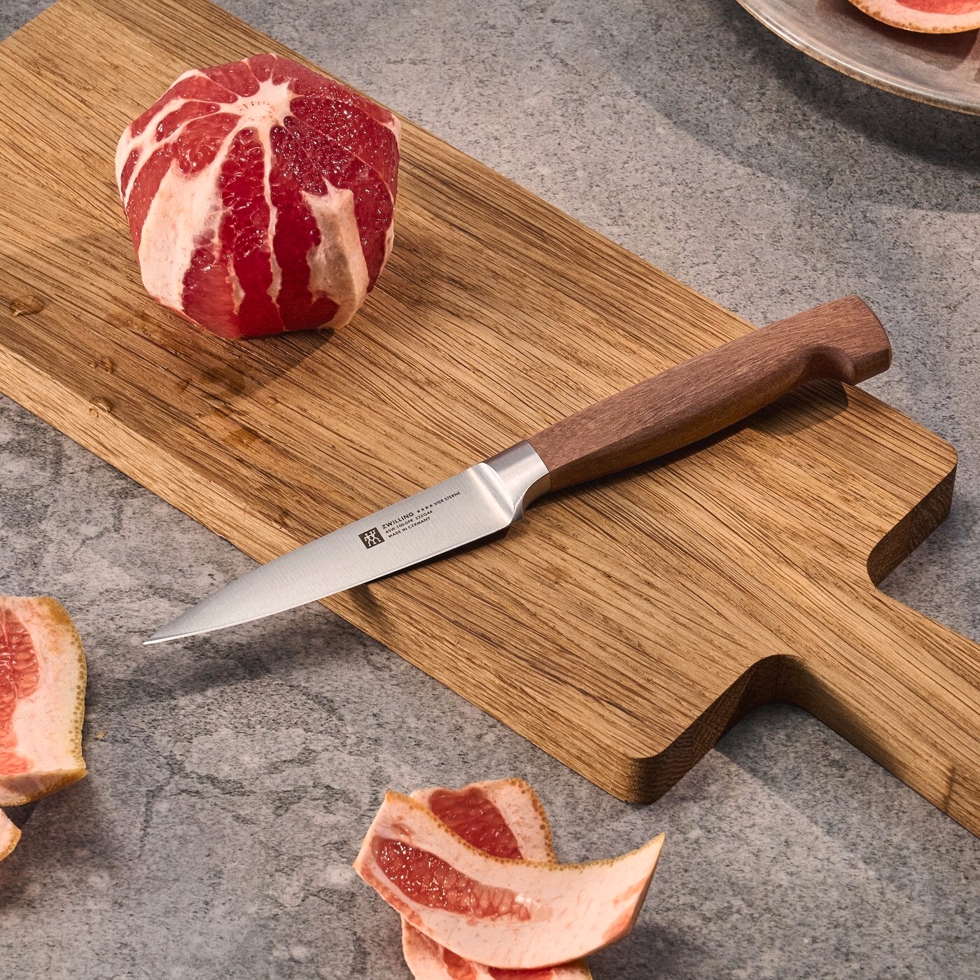 Zwilling Brotmesser »**** VIER STERNE Wood« Made in Germany, Eigehärtete Klinge, FSC-Zertifizitiertes Holz