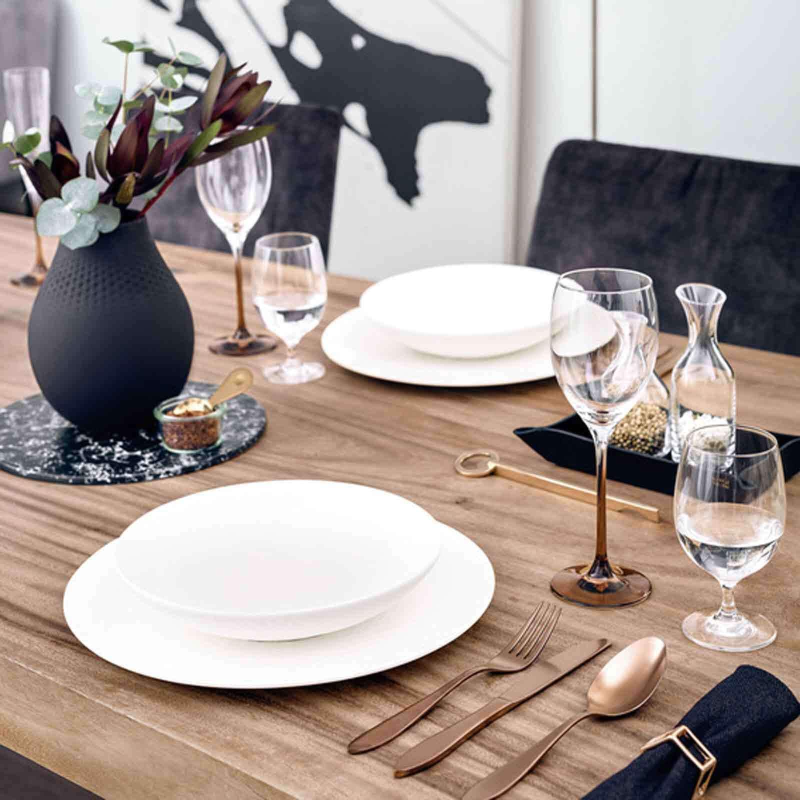 Villeroy & Boch Schale »Schale Manufacture Rock Ø 29 cm 6er Set weiß«