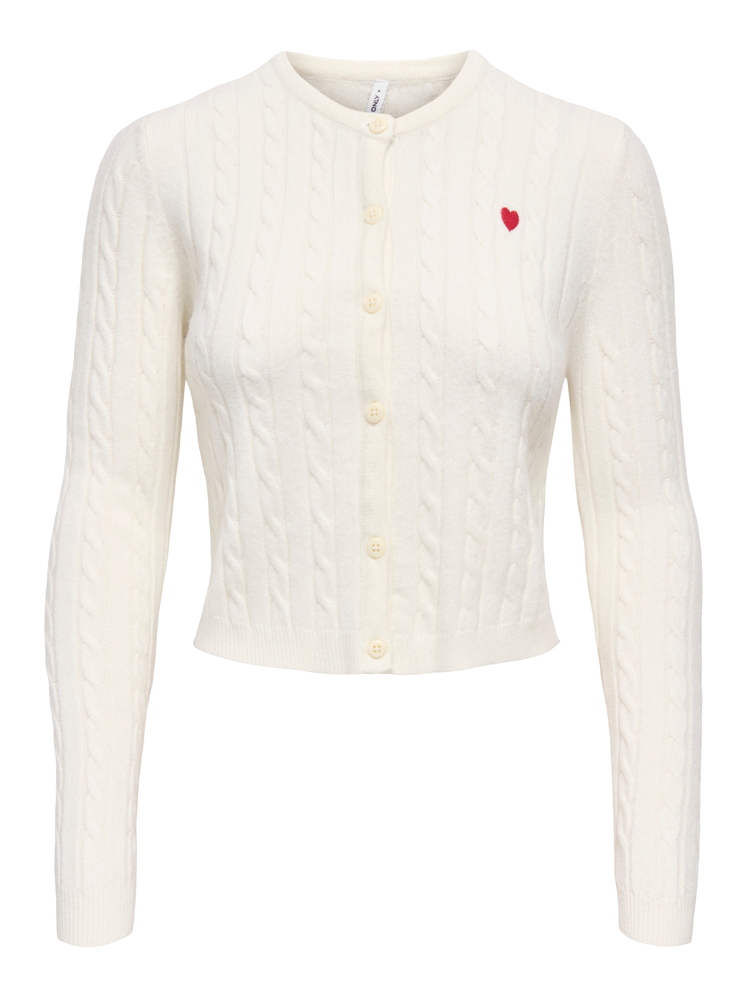 ONLY Strickjacke »ONLKATIA LS CABLE BUTTON CARDIGAN CC KNT«