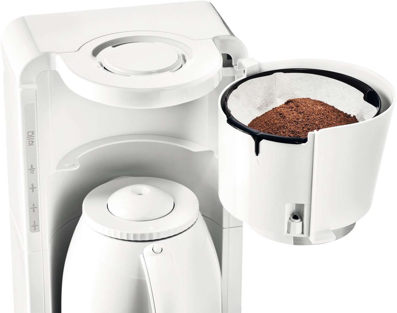 Rowenta Filterkaffeemaschine »CT3818 Adagio Milano«, 1,25 l Kaffeekanne, 1x4, Edelstahl- Thermokanne, 10-15 Tassen, 1,25 L, Automatische Abschaltung